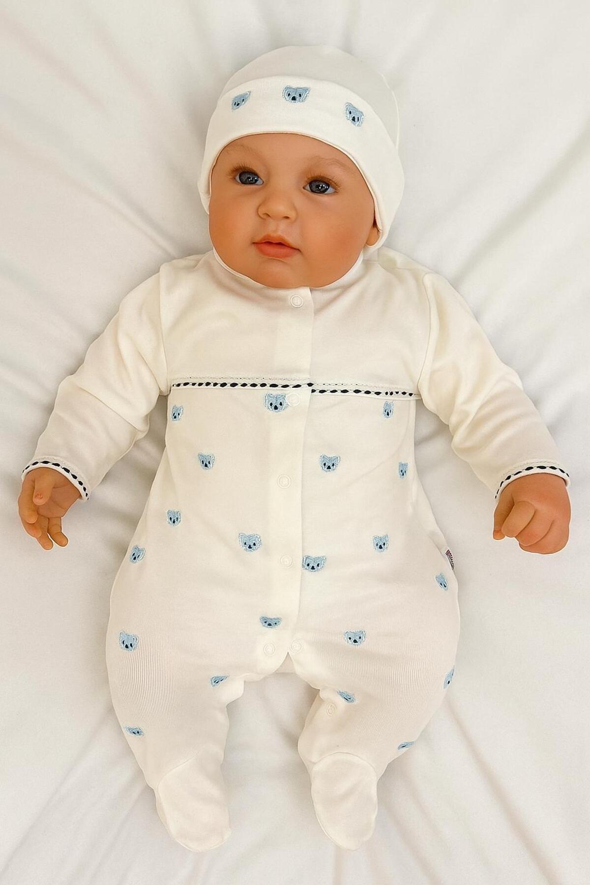 %100 PAMUKLU ERKEK BEBEK TULUMU (ANTİALERJİK)