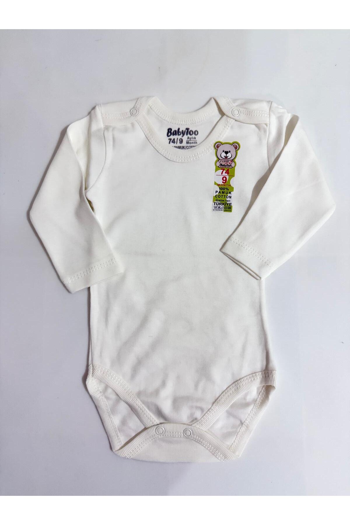 Uzun Kollu Çıtçıtlı Body Zıbın