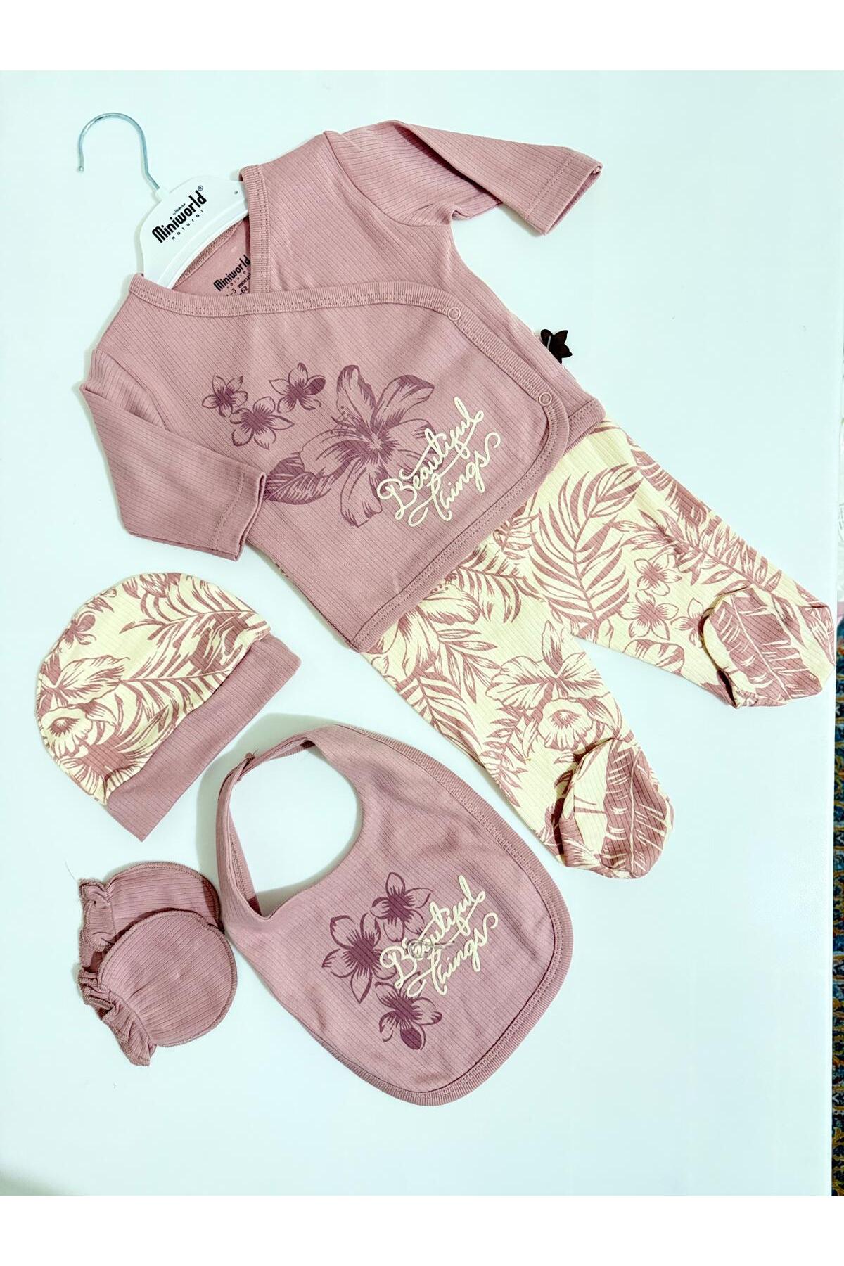 5'li Yenidoğan Hastane Çıkış Seti