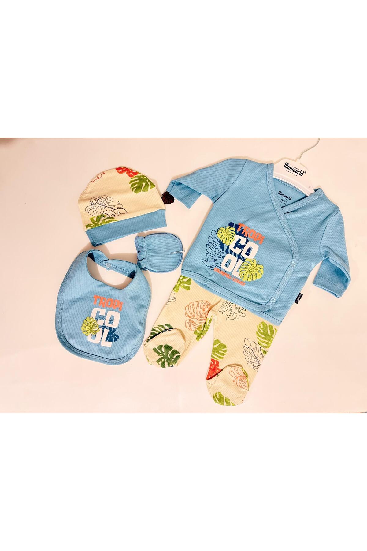 5'li Yenidoğan Hastane Çıkış Seti