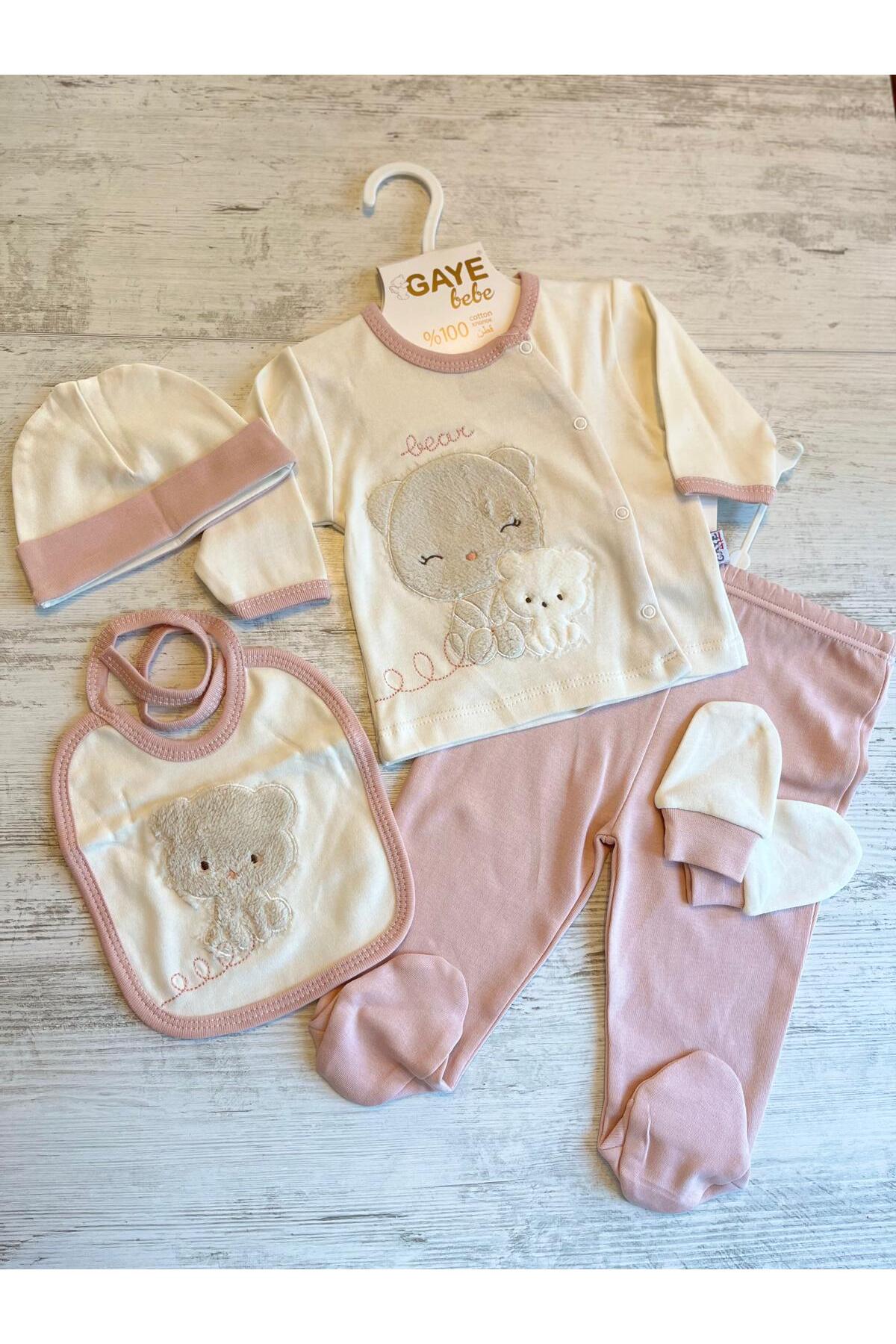 5'li Yenidoğan Hastane Çıkış Seti