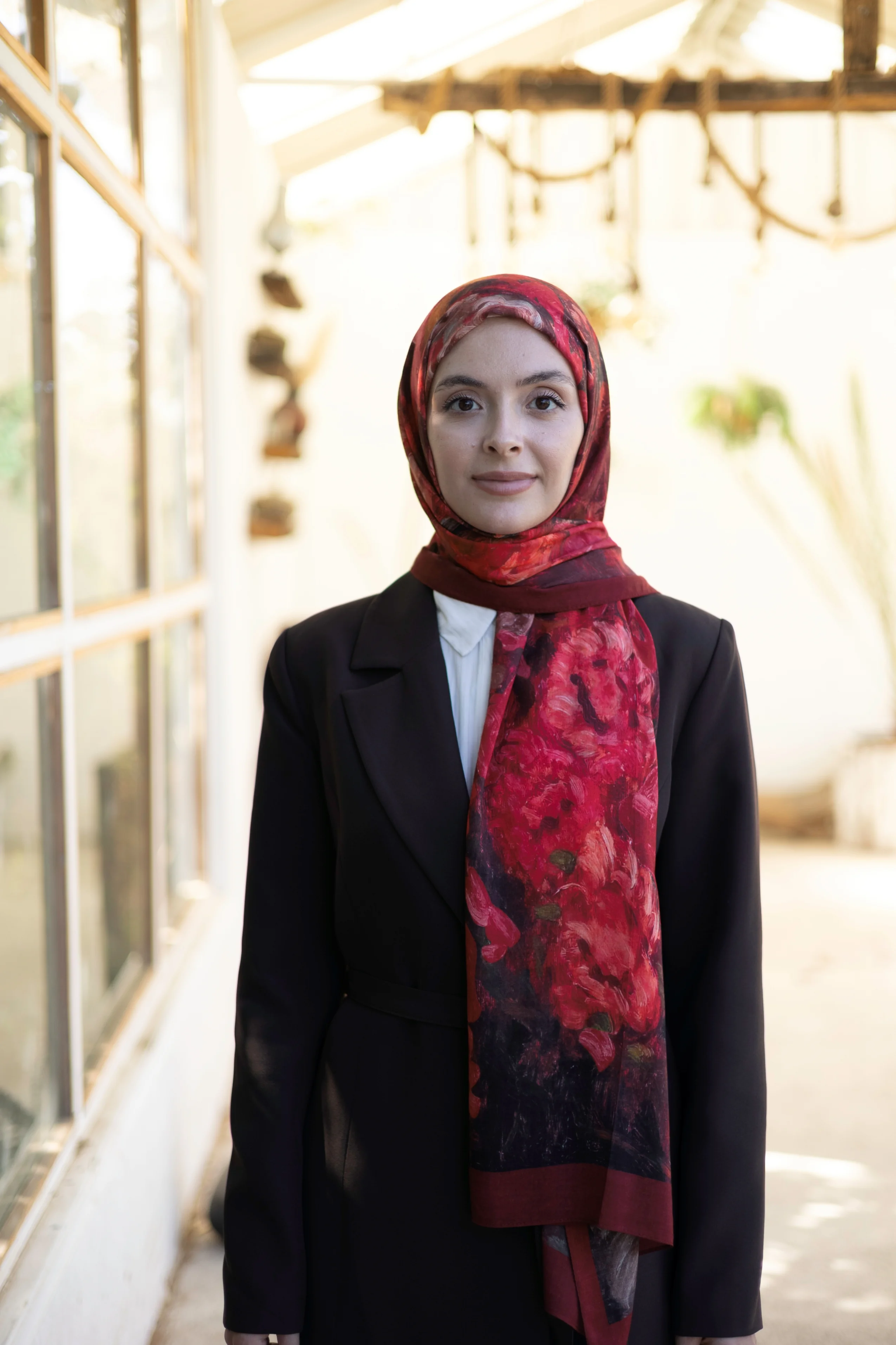 Winter Glow Tensel Şal