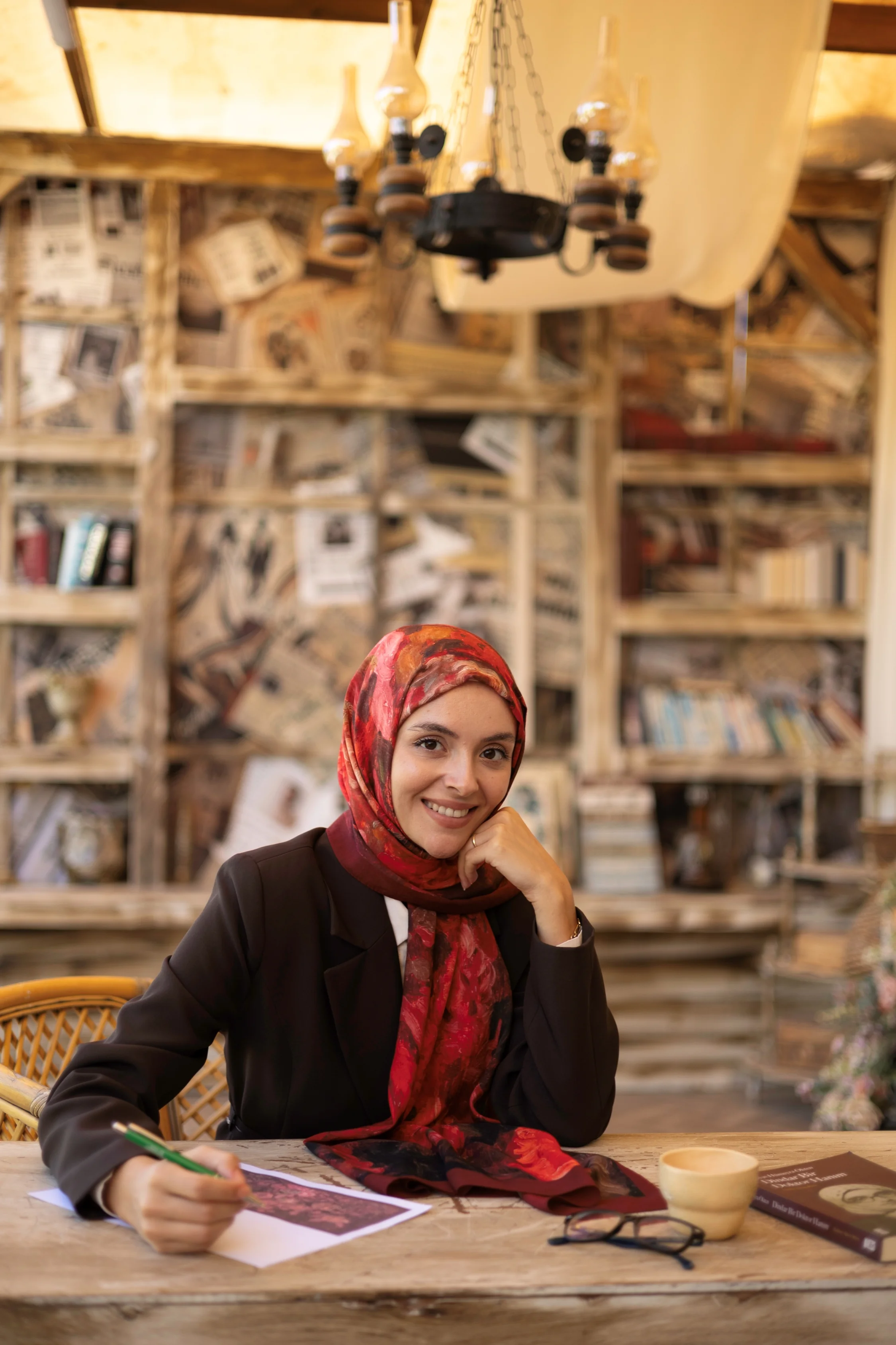 Winter Glow Tensel Şal