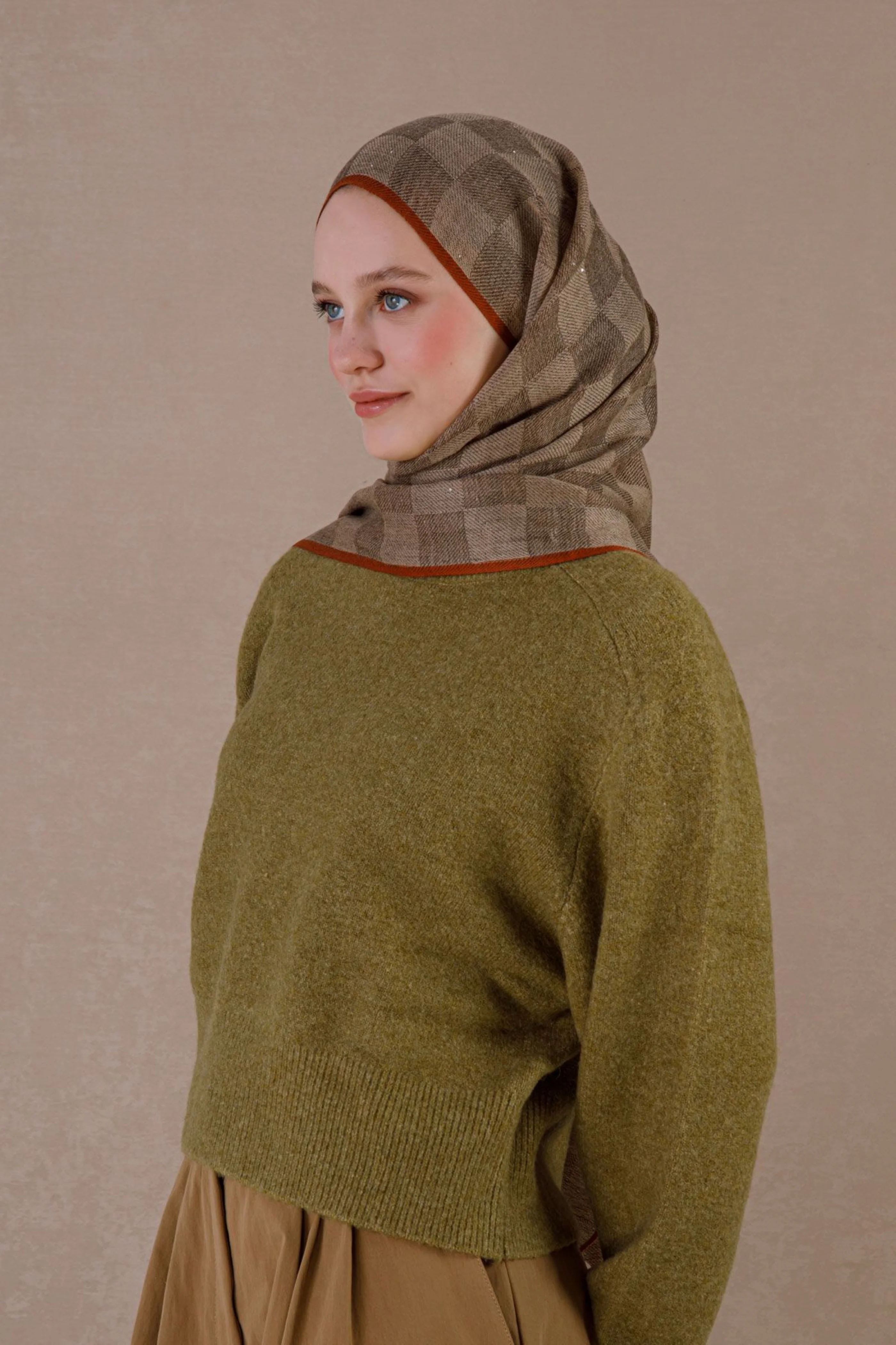 Yün&Kaşmir Şal - Lin Dore