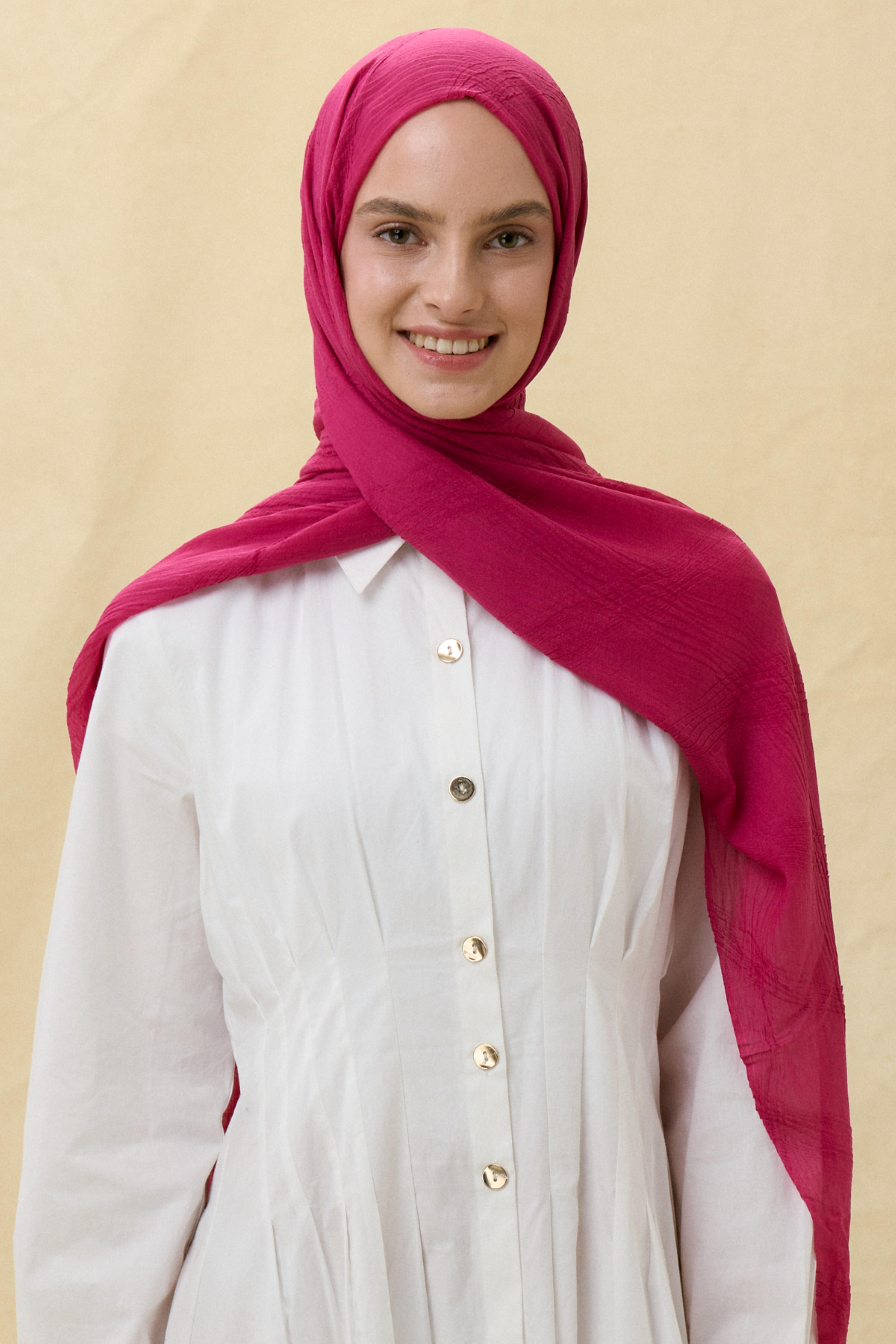 Bahar Şal Serisi - Fuşya
