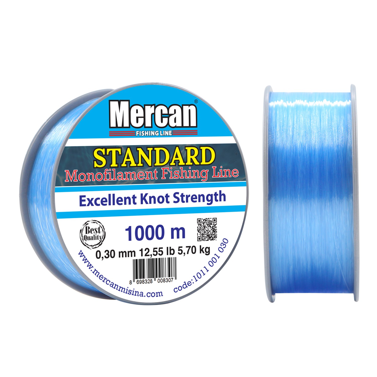 Mercan Standart 1000-800-600-500 m Bobin Misina - Mavi