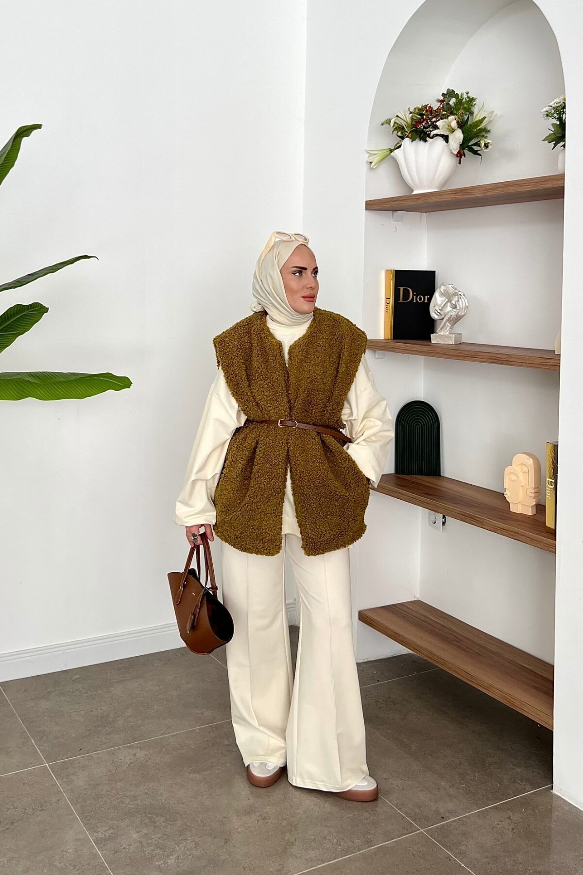Pinterest Viral Yelek Olive