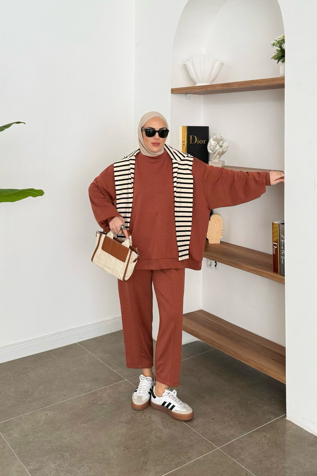 Oysh. Oversize Premium Takım Tarçın
