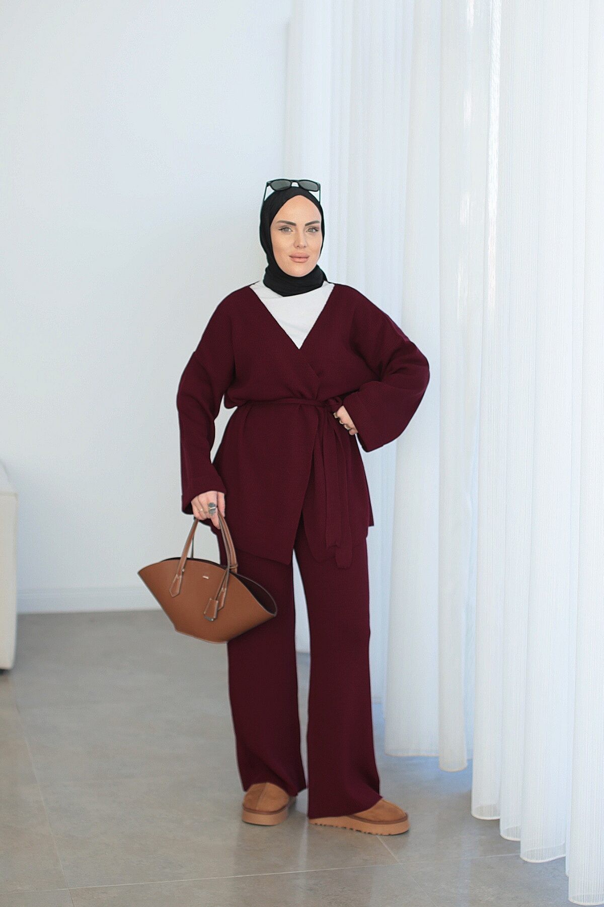 Jawed Premium Triko Takım Cherry