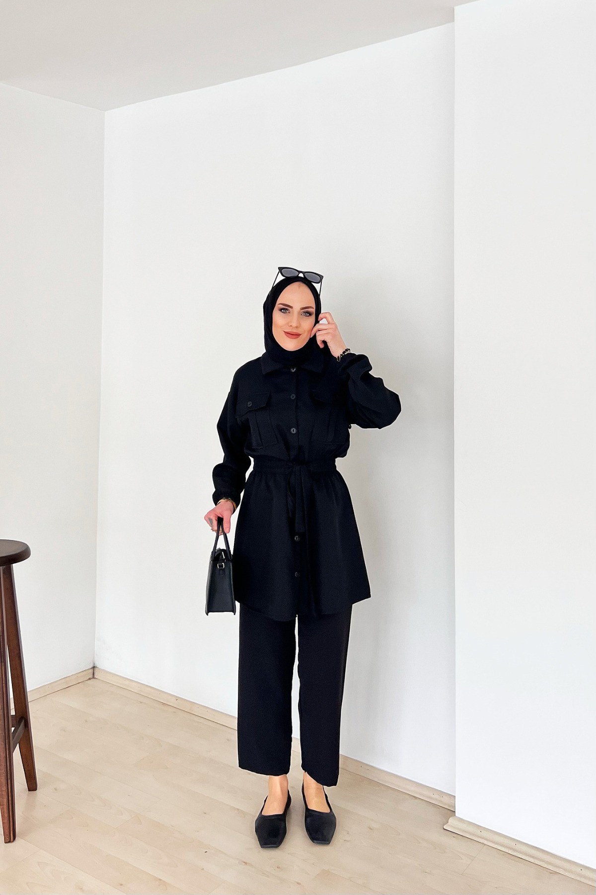 Lady Takım-Siyah