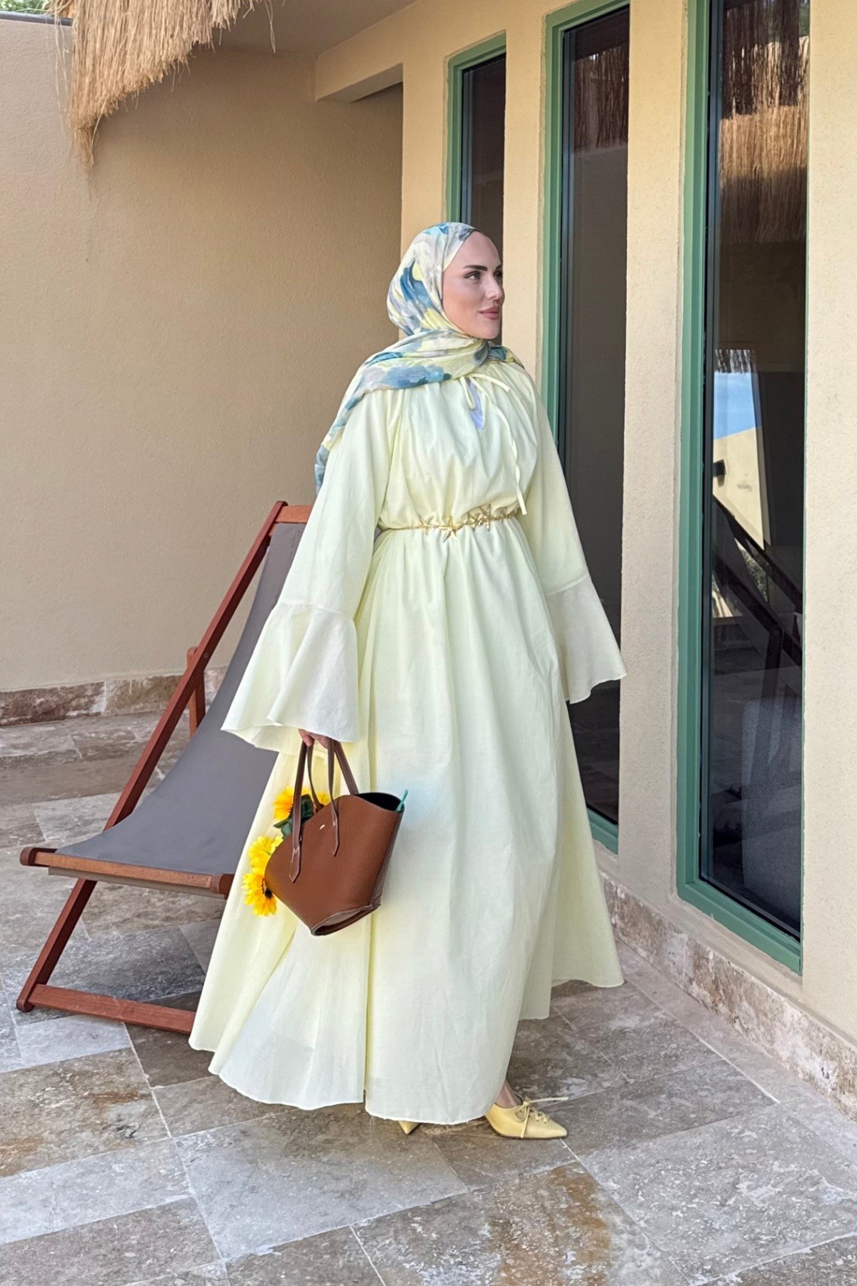 Sofia Pamuk Vual Pinterest Elbise Sarı