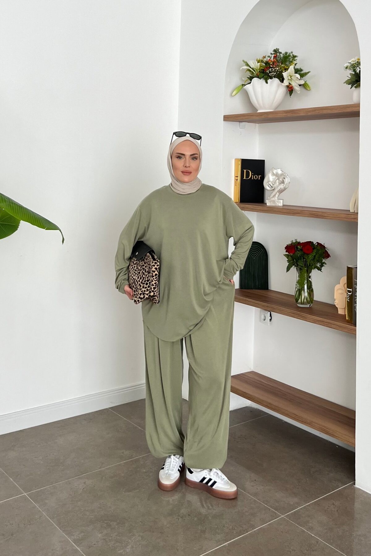 Oysh. Premium İkili Takım Haki