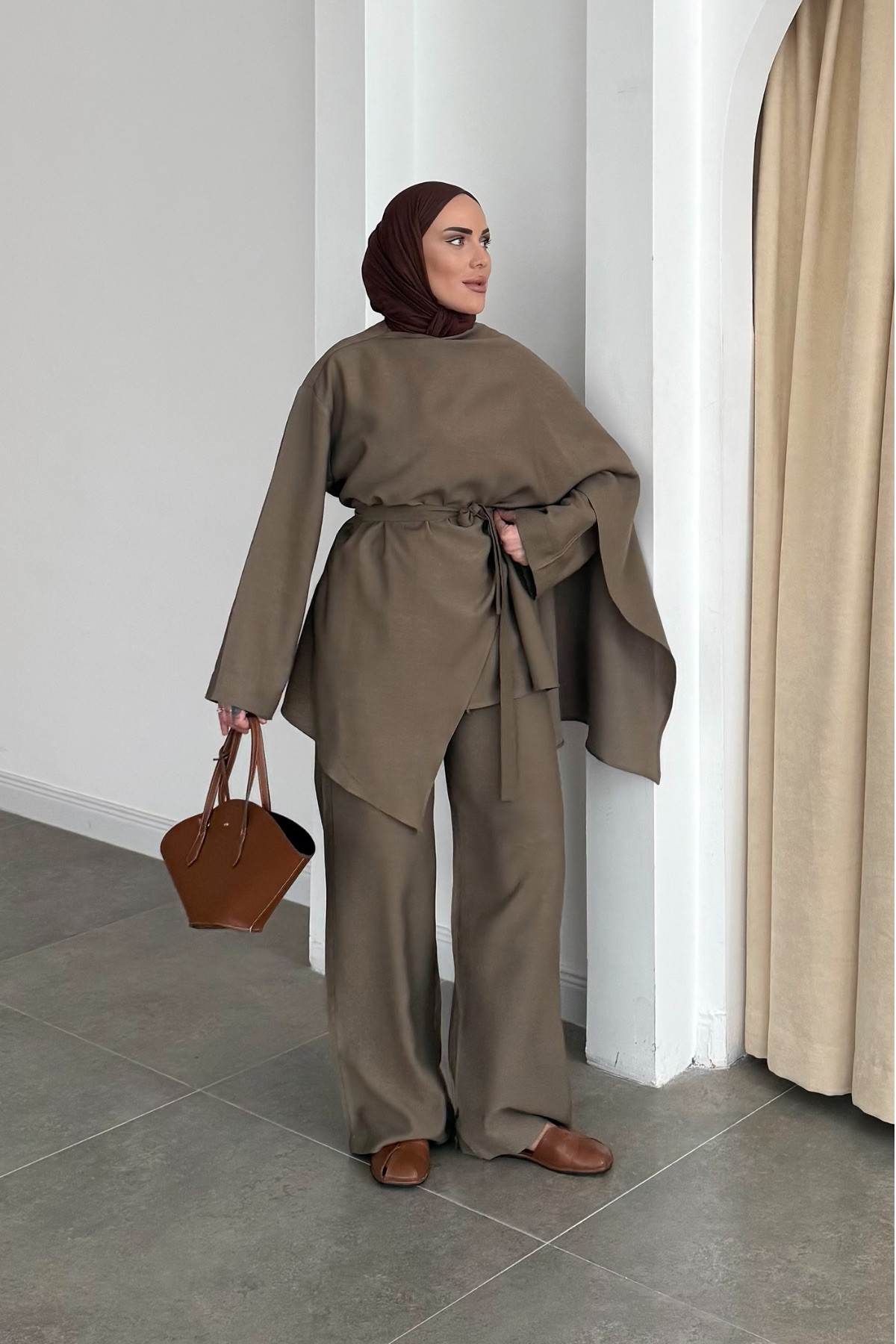 Vesna Tasarım Takım Kahve 