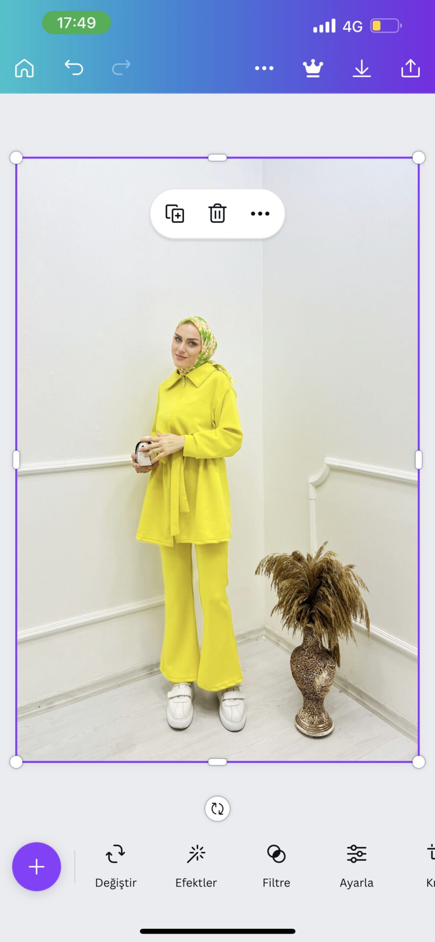 Oysho Takım - Sarı
