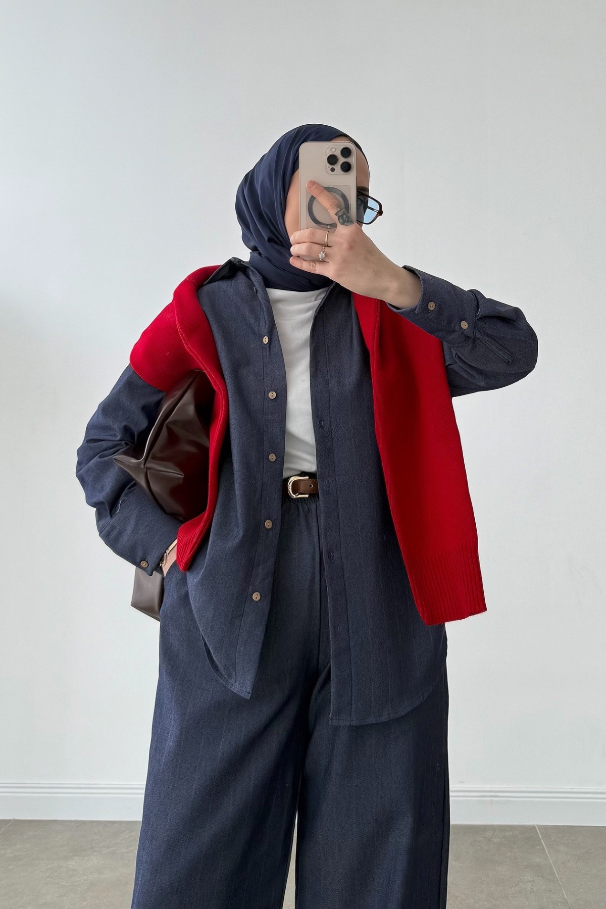 Basic Kot Palazzo Pantolon 