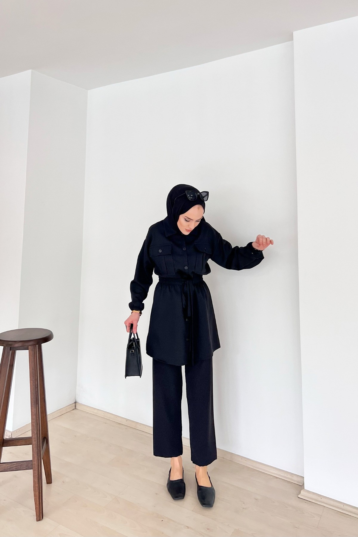 Lady Takım-Siyah