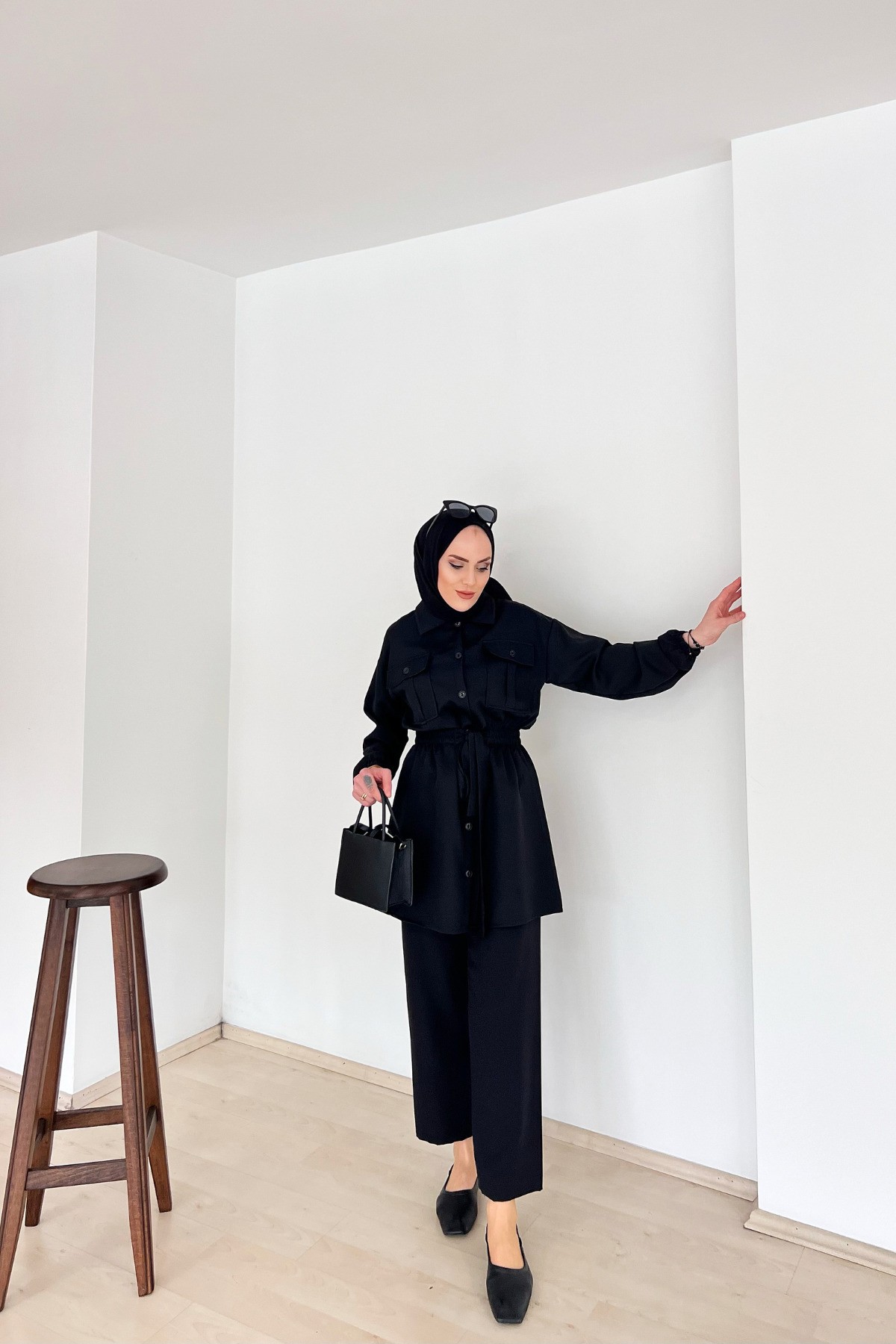 Lady Takım-Siyah