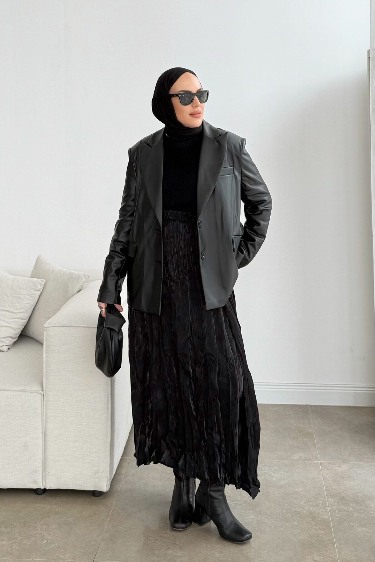 Blazer Deri Ceket