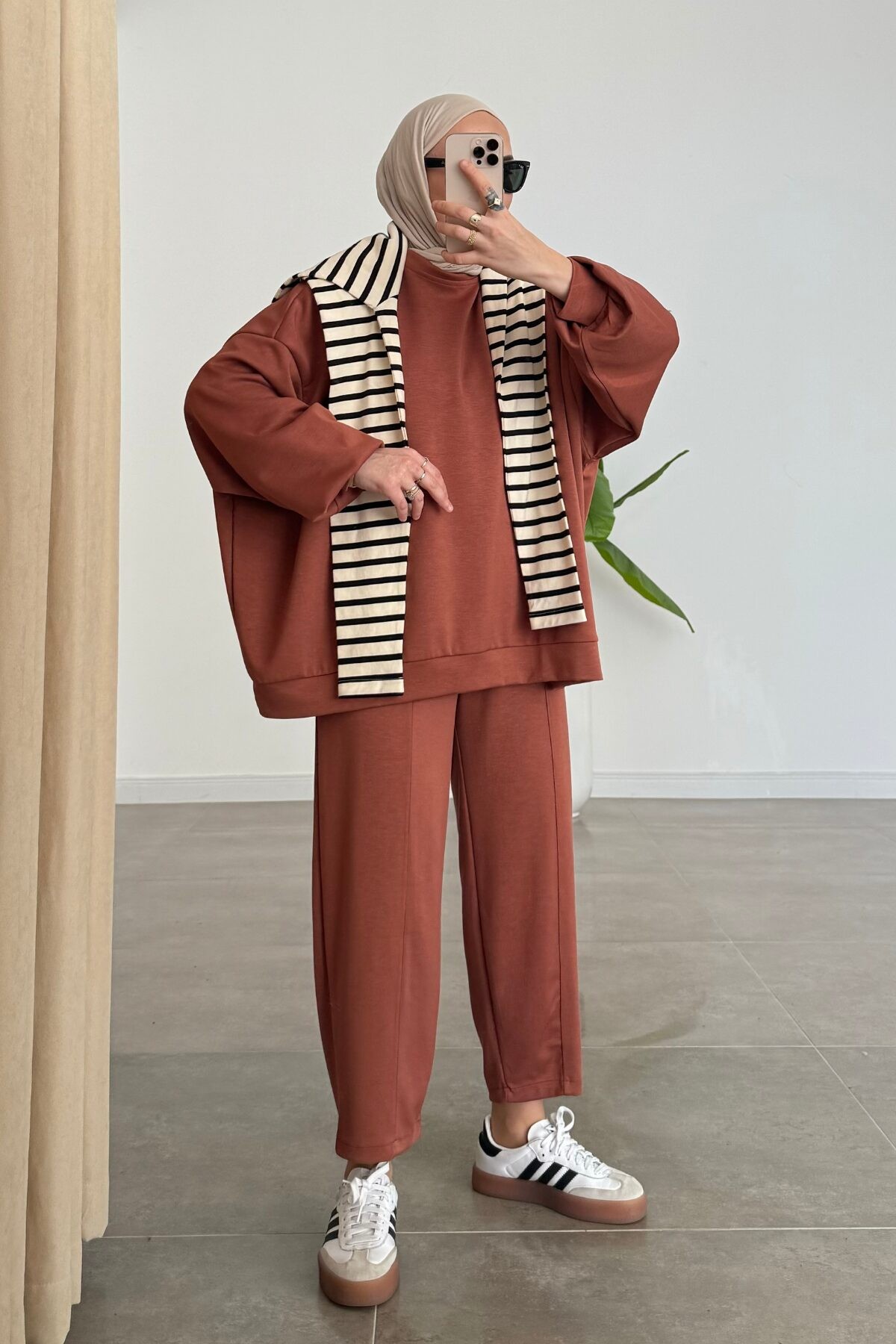 Oysh. Oversize Premium Takım Tarçın