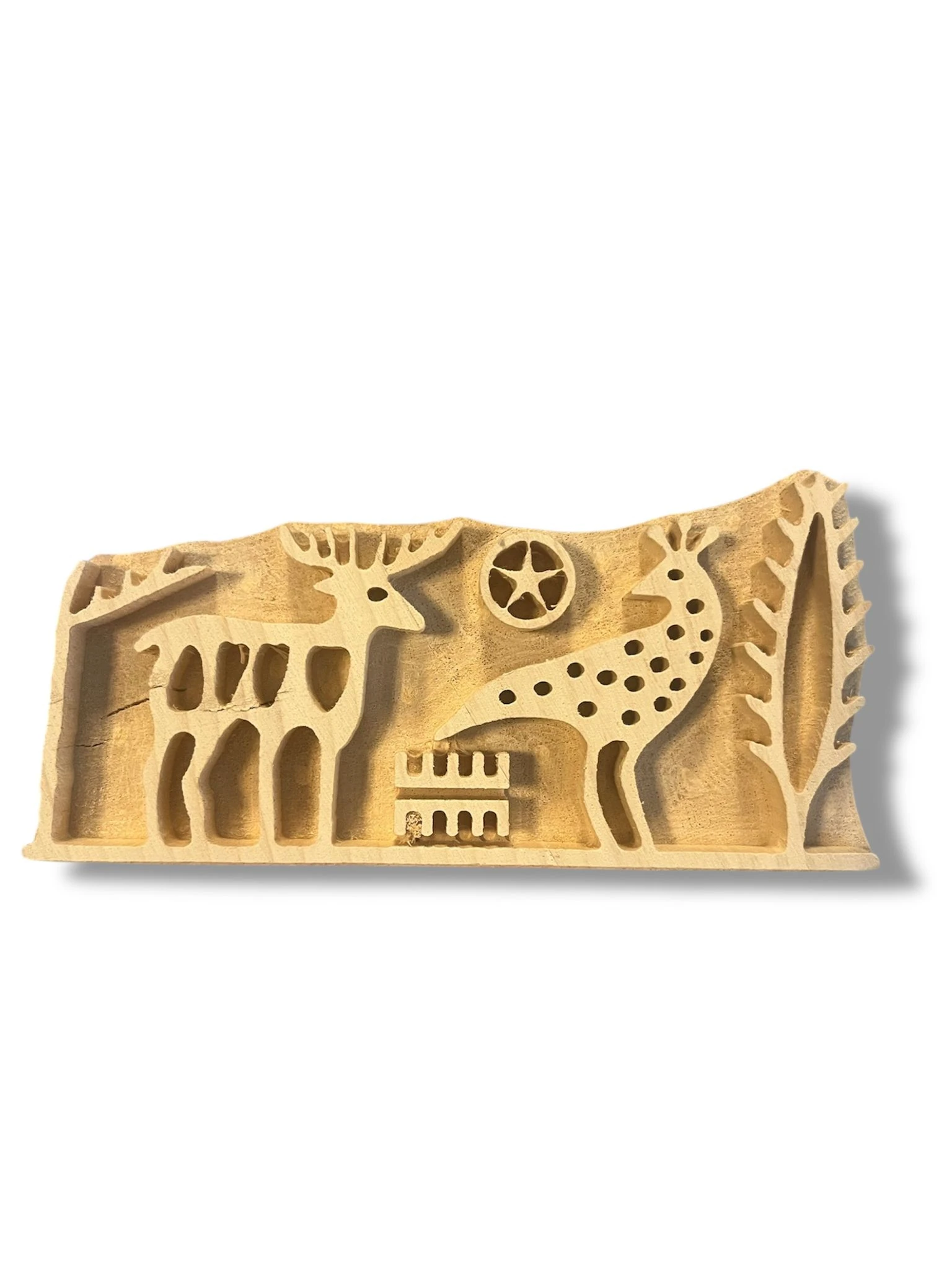 IHLAMUR TAHTA BASKI HİTİT GEYİK KÜÇÜK