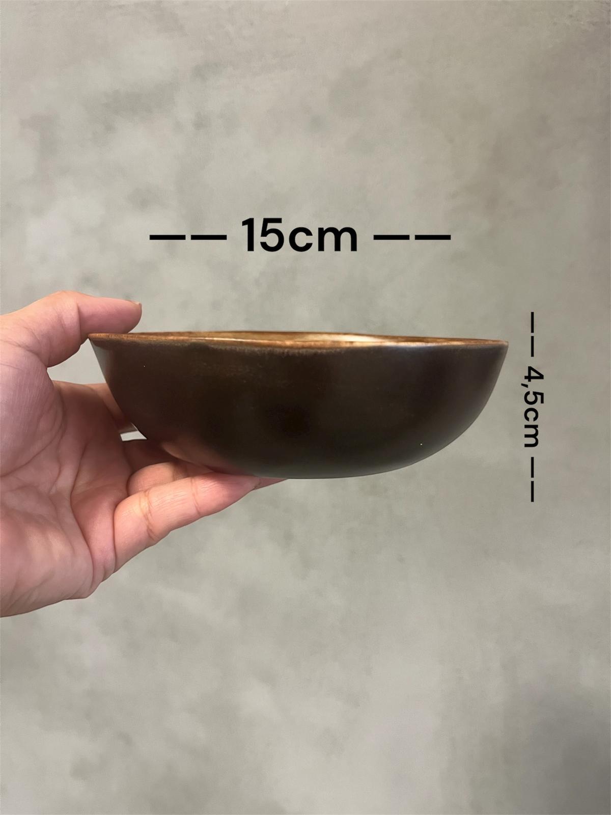  EL YAPIMI PORSELEN MAT BONBON SUNUM KASESİ 15CM