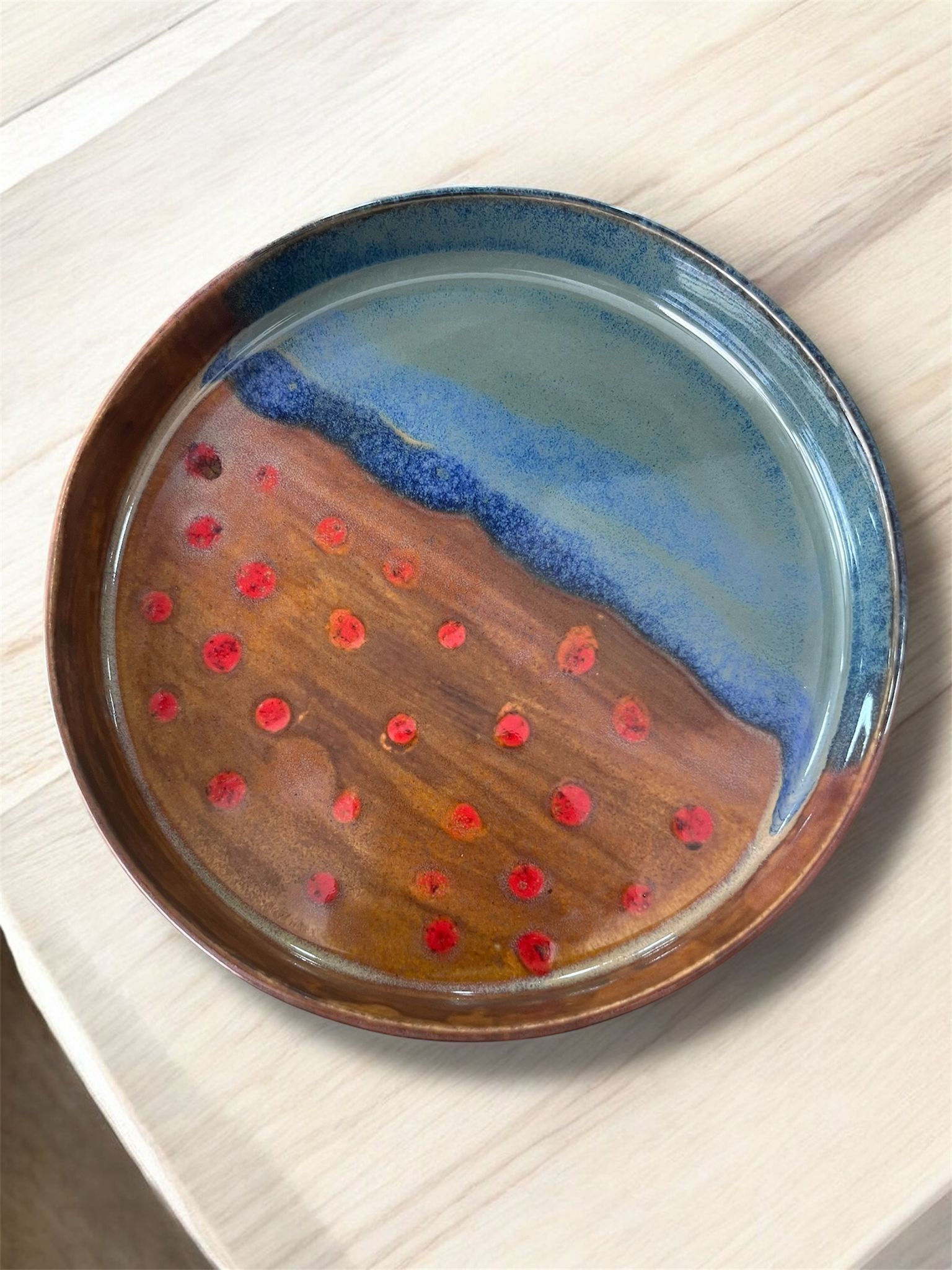 ZEN KIYI TABAK 14 CM STONEWARE