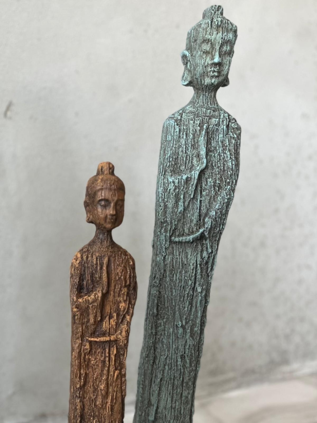 AMARA BUDA BİBLO AYAKTA AHŞAP 60CM
