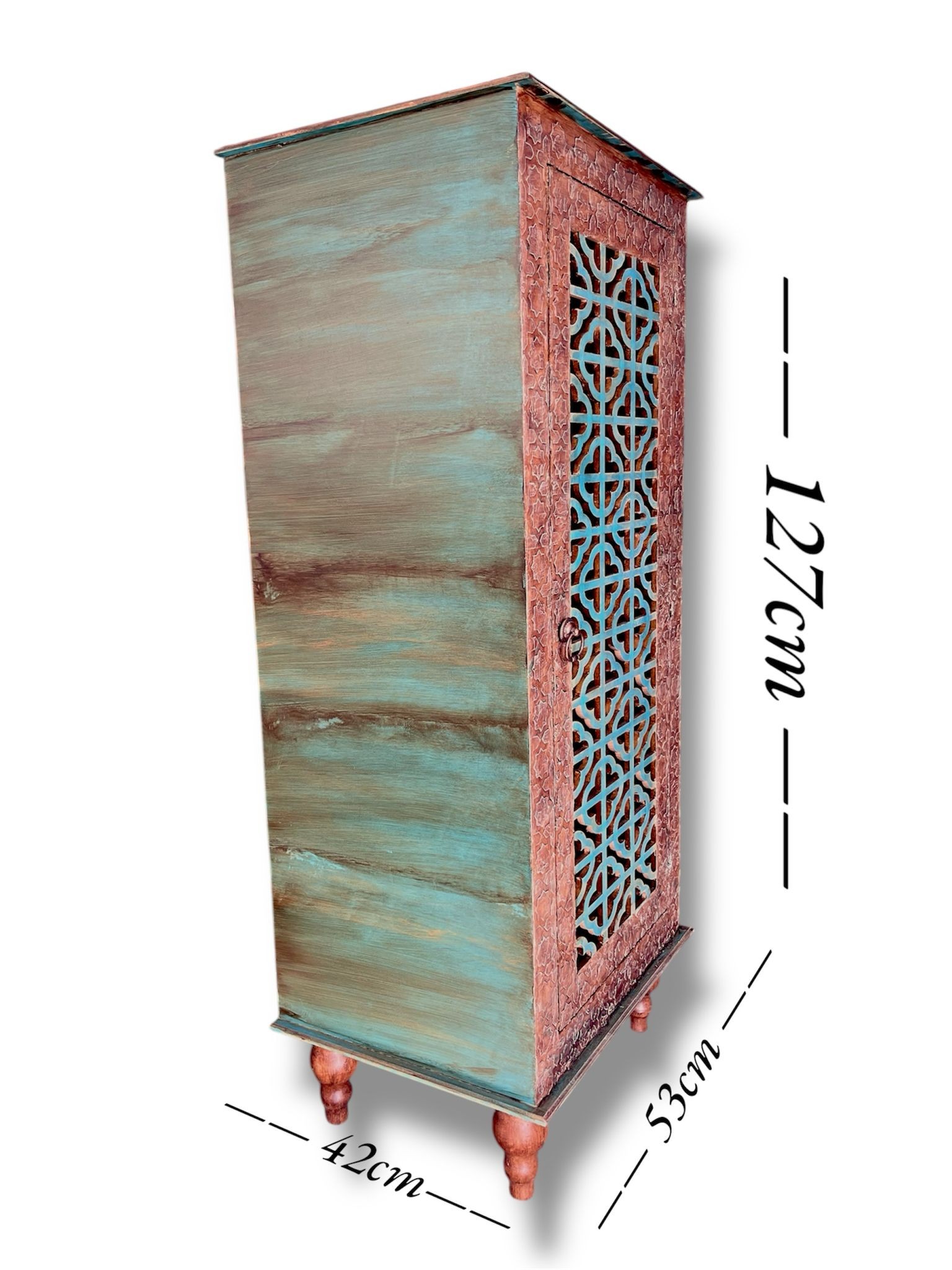 DOKULU AHŞAP BÜFE