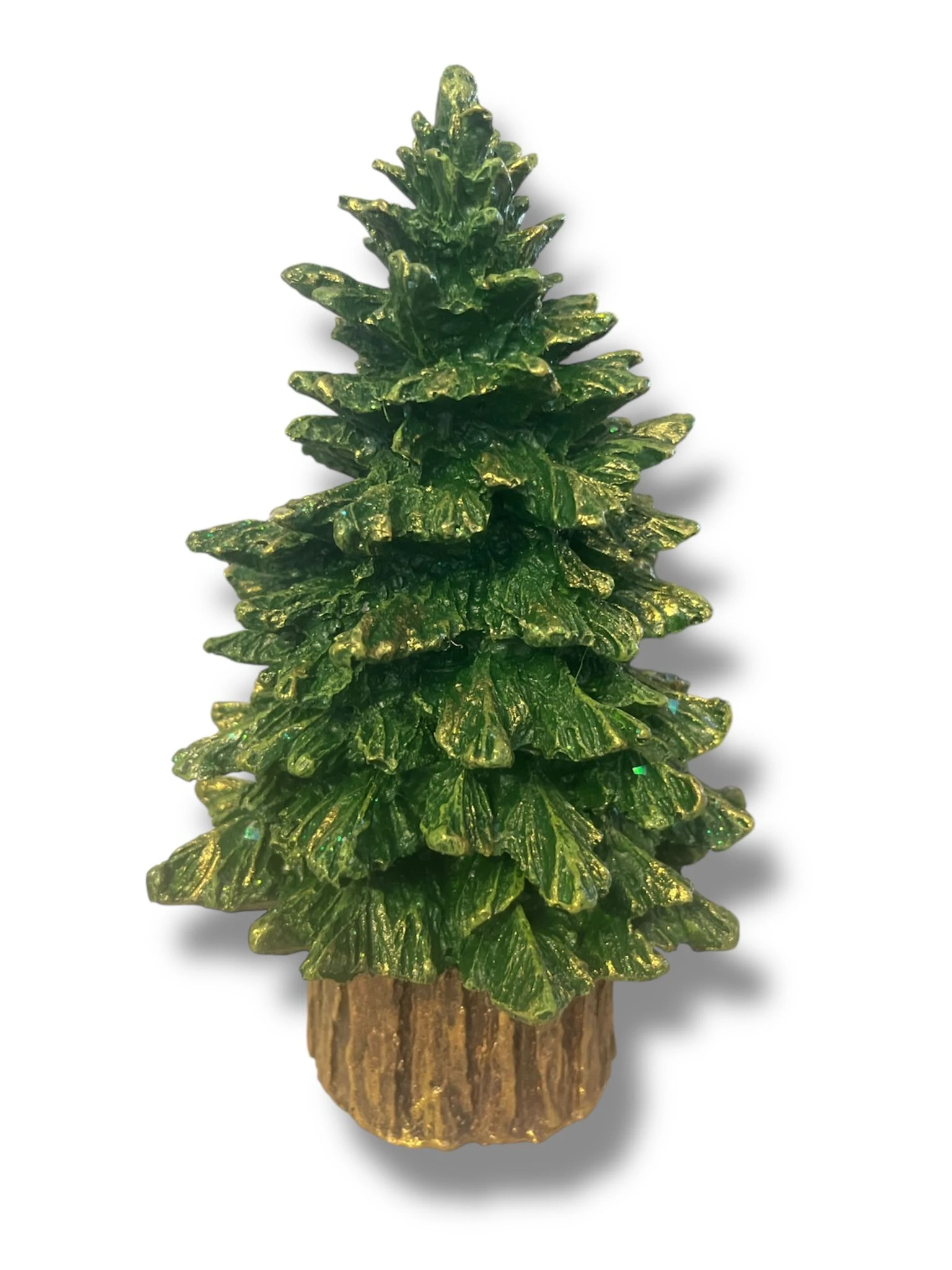 ALTIN DETAYLI ÇAM AĞACI BİBLO 