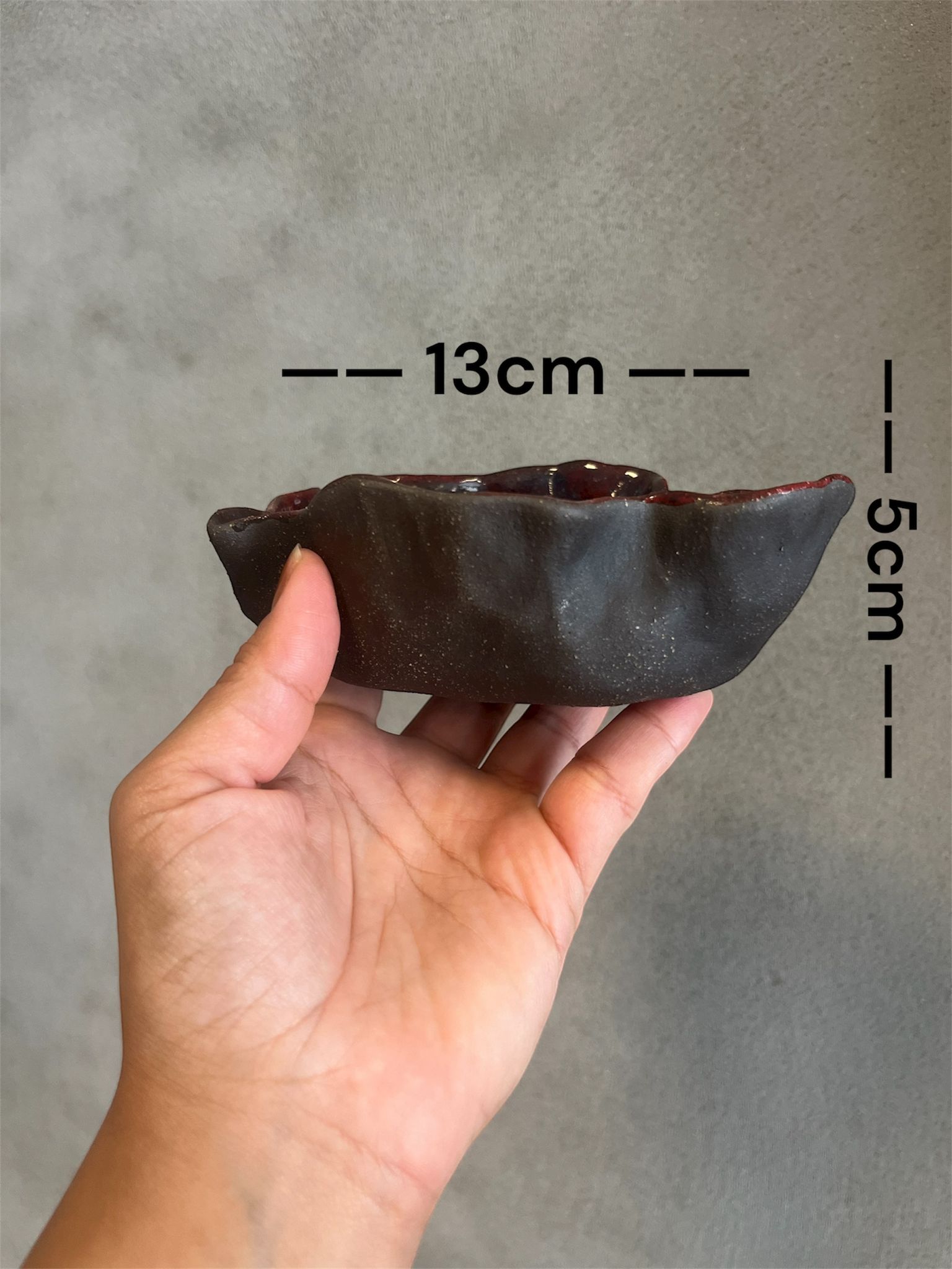 AMORF STONEWARE ÇEREZLİK TABAK