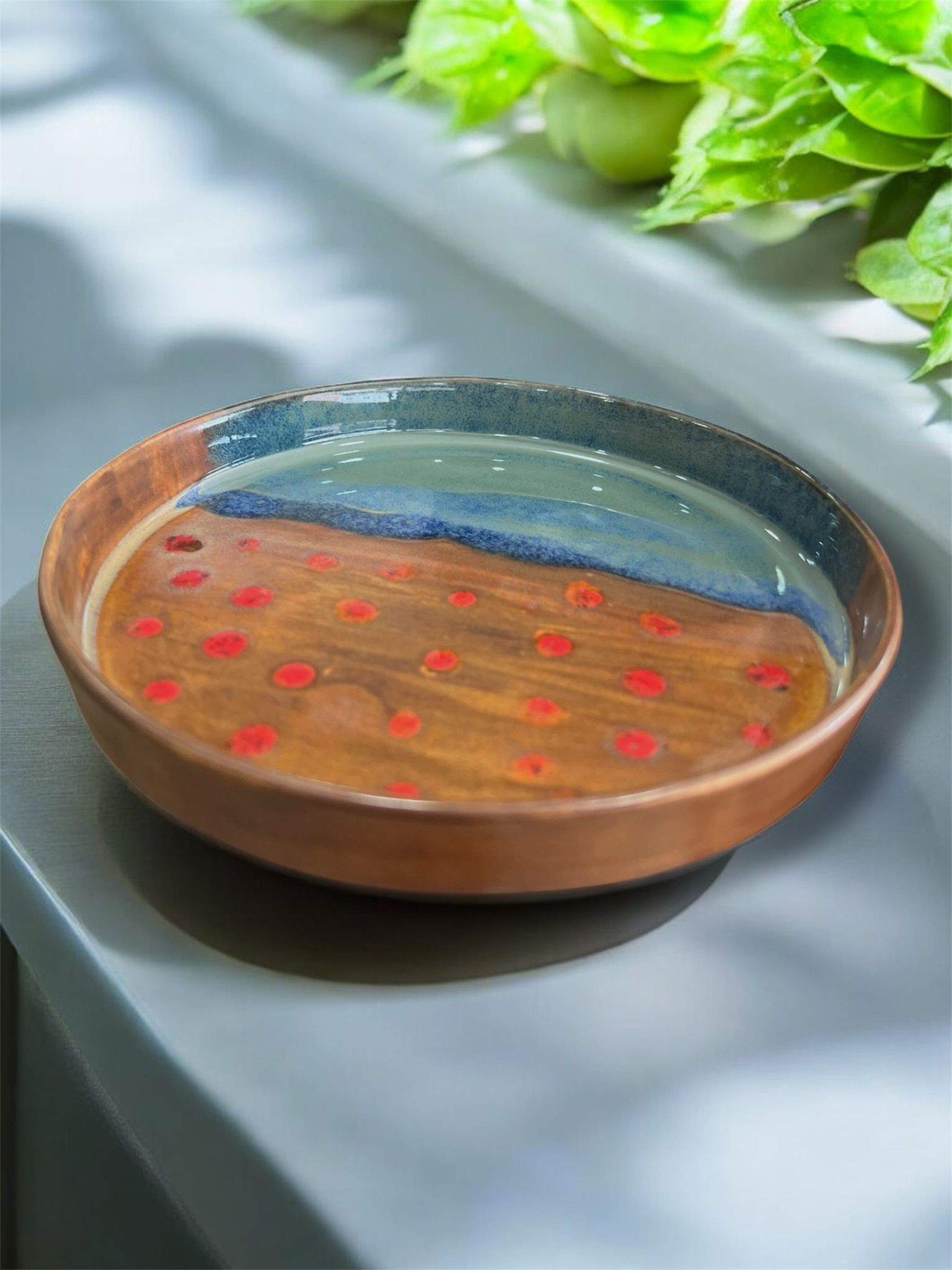 ZEN KIYI TABAK 14 CM STONEWARE