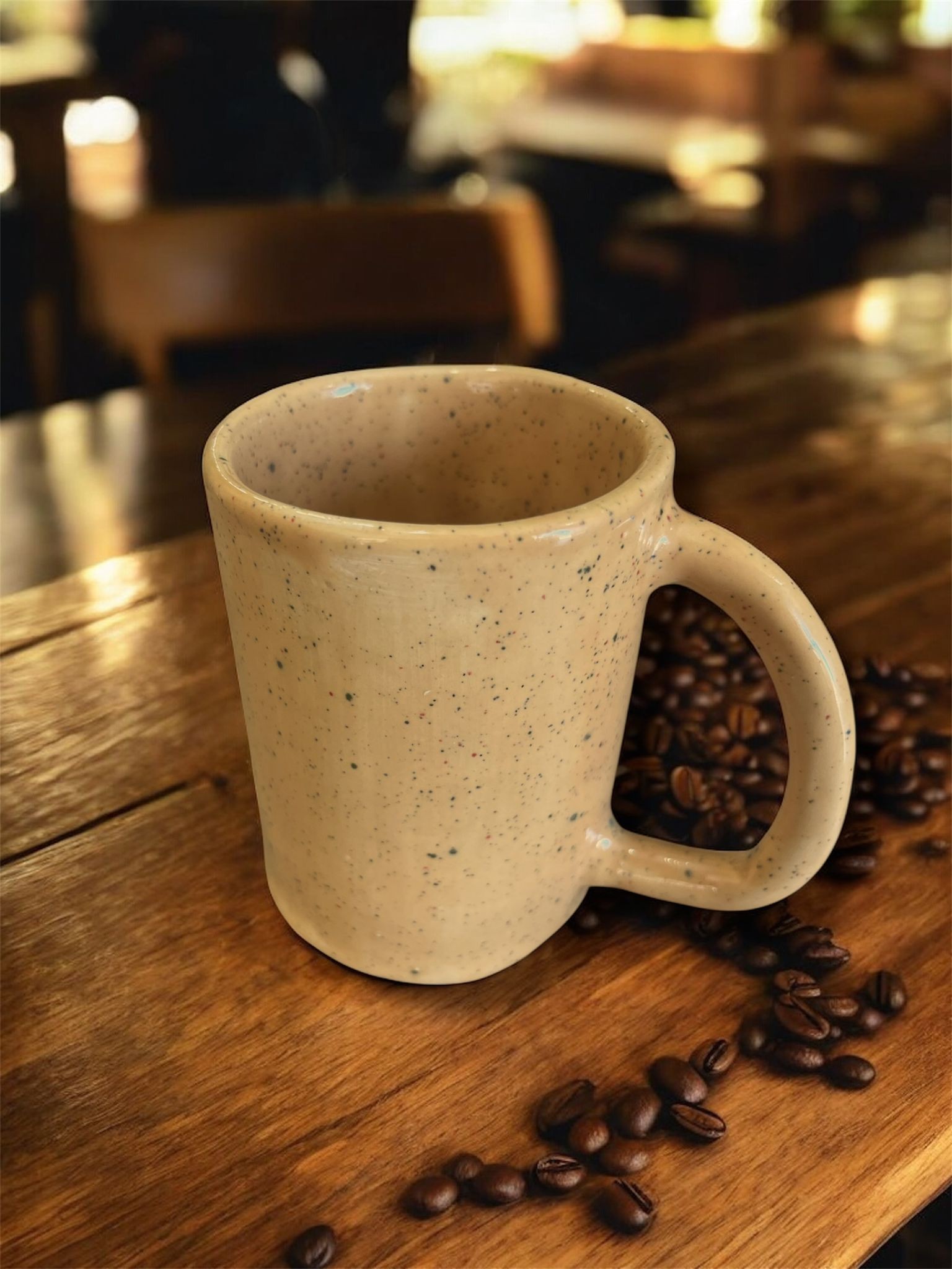 SERAMİK SARI MUG
