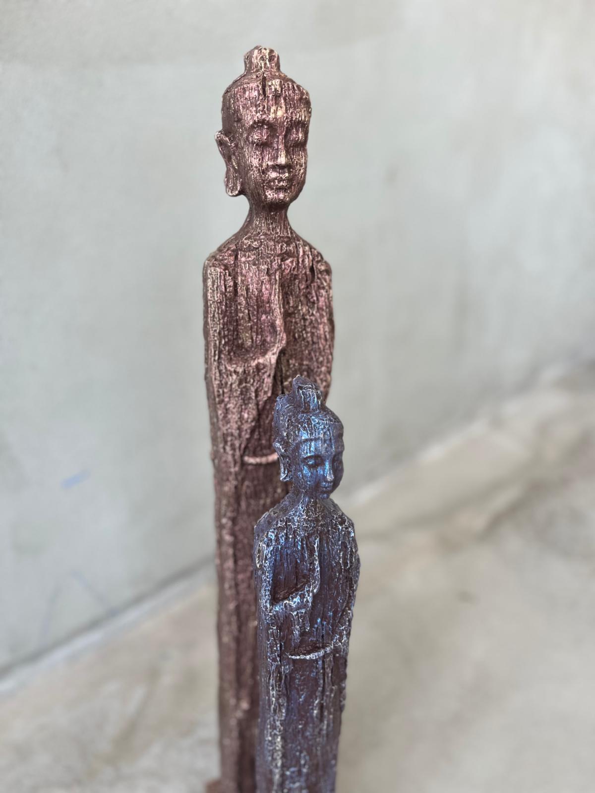 AMARA BUDA BİBLO AYAKTA PEMBE 80CM