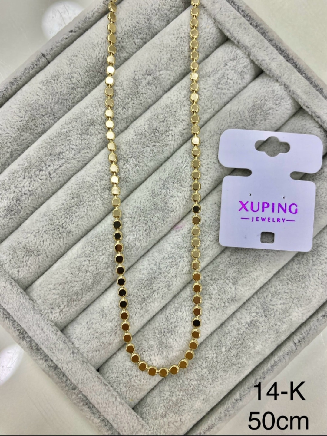 Xuping 14K Pul Kolye 50cm