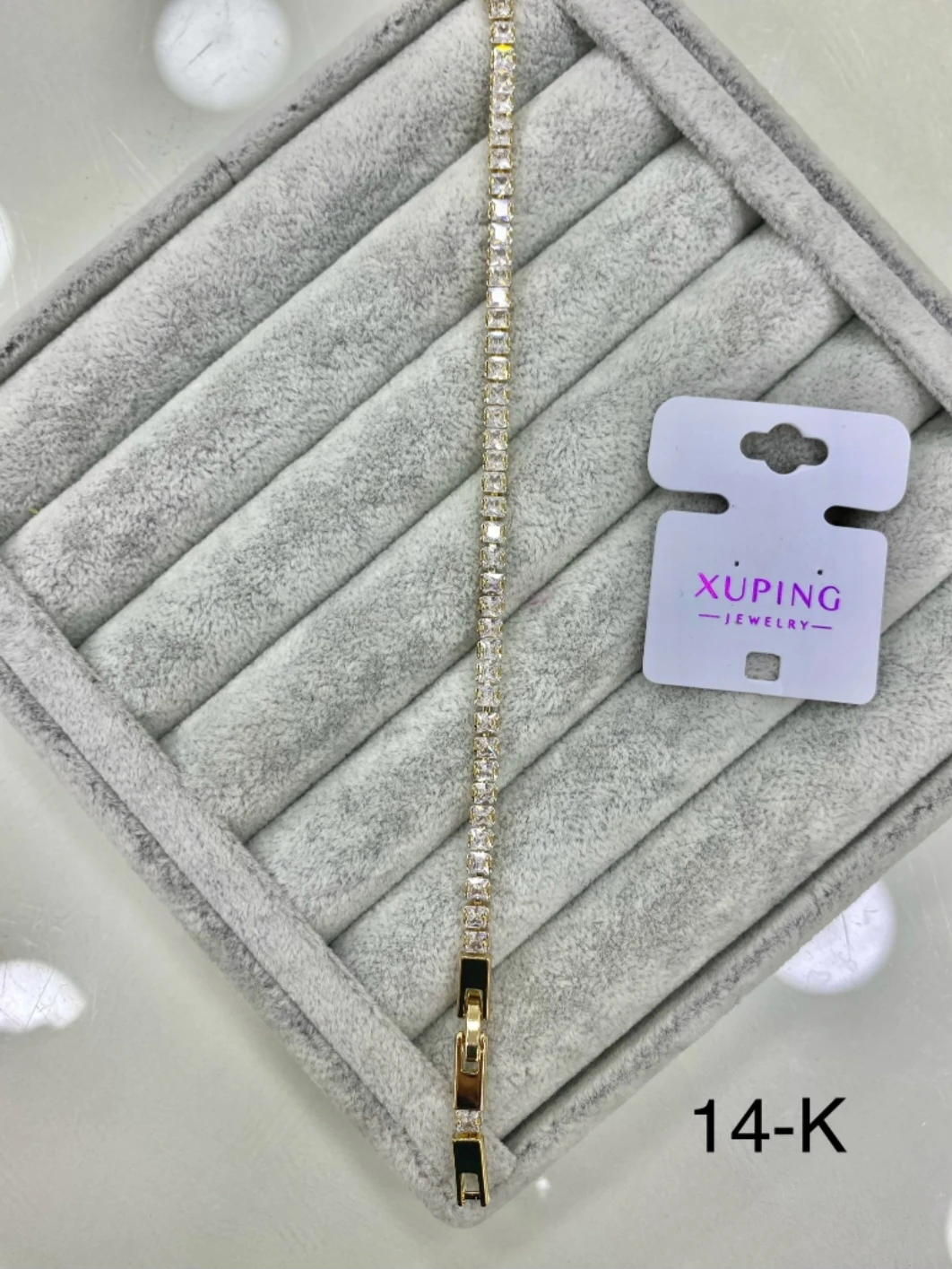 Xuping 14K Su Yolu Bileklik