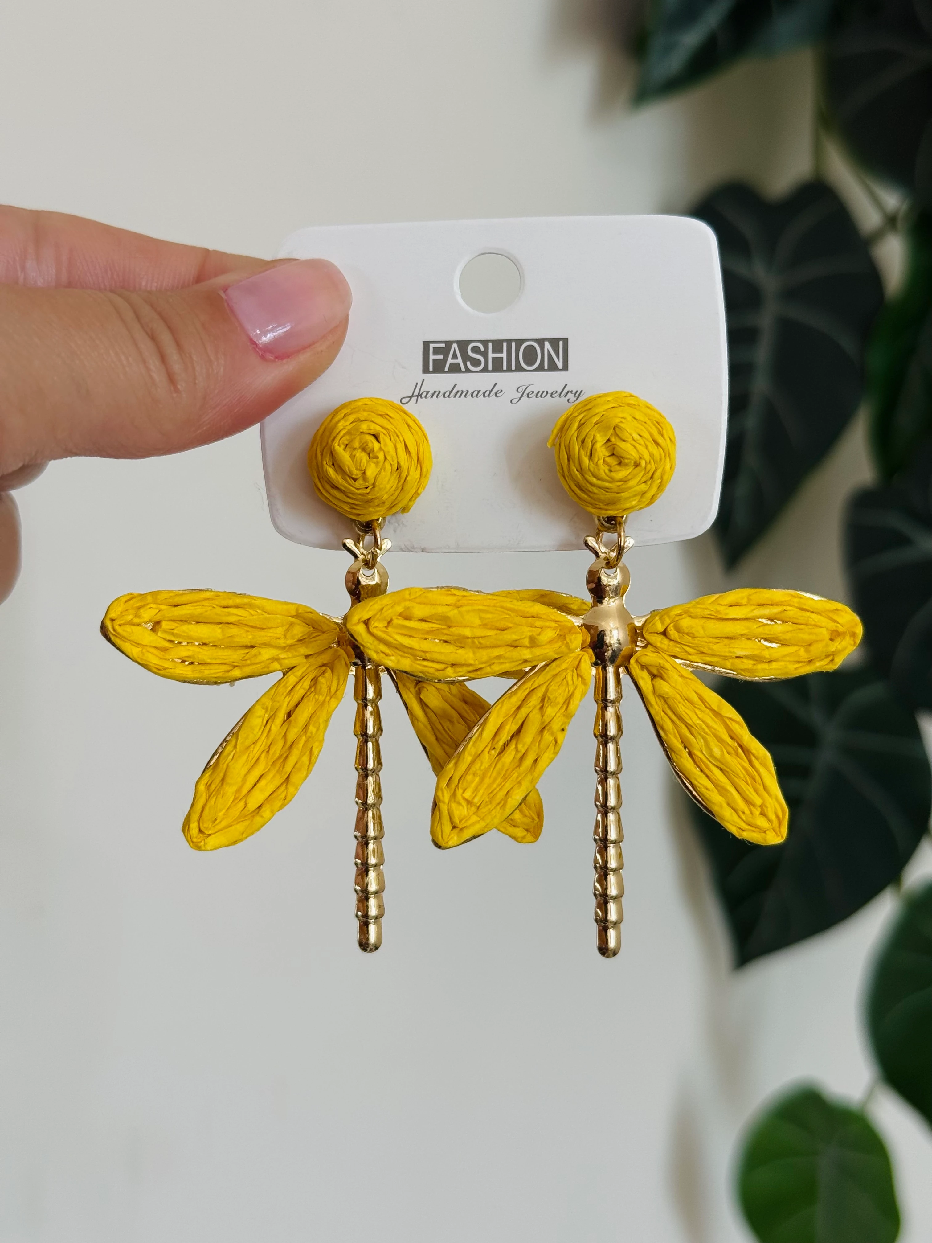 Hasır yusufcuk küpe