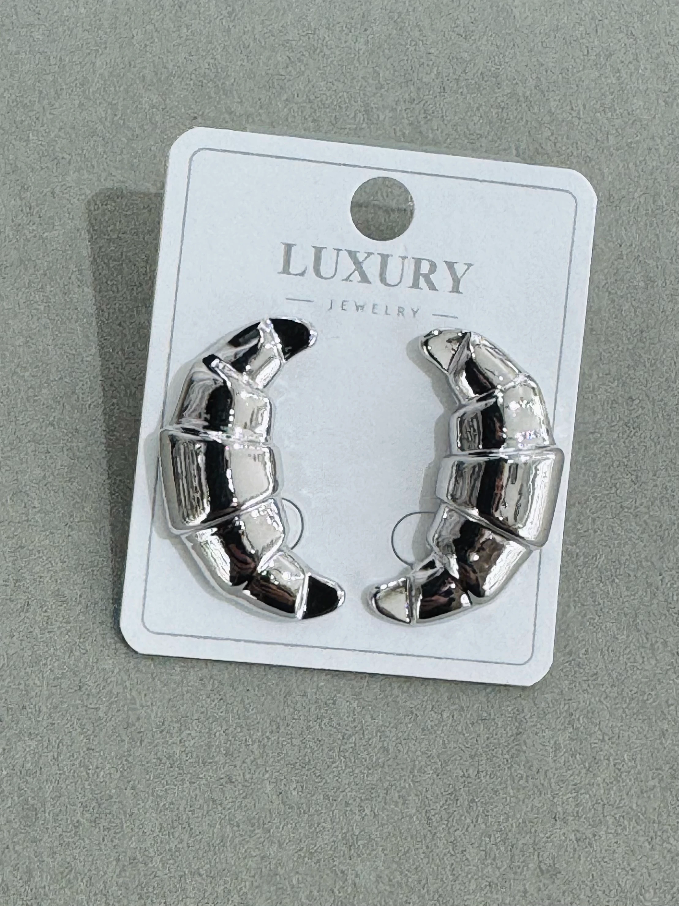 Özel Seri Kruvasan Küpe