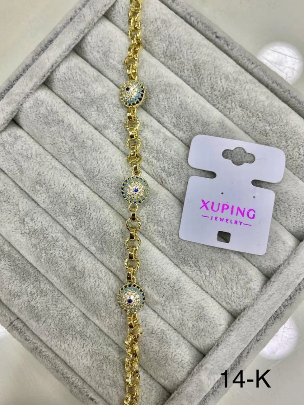 Xuping 14K Sosyete Gözü Bileklik