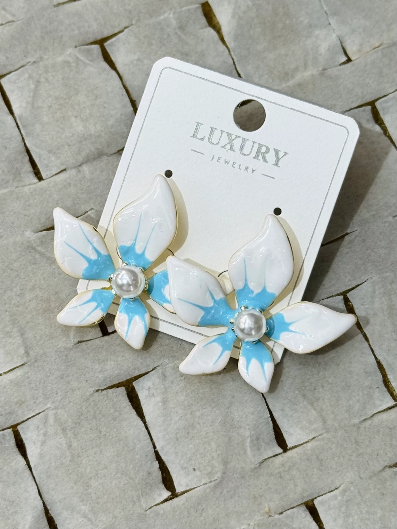 Özel Seri Çiçek Küpe