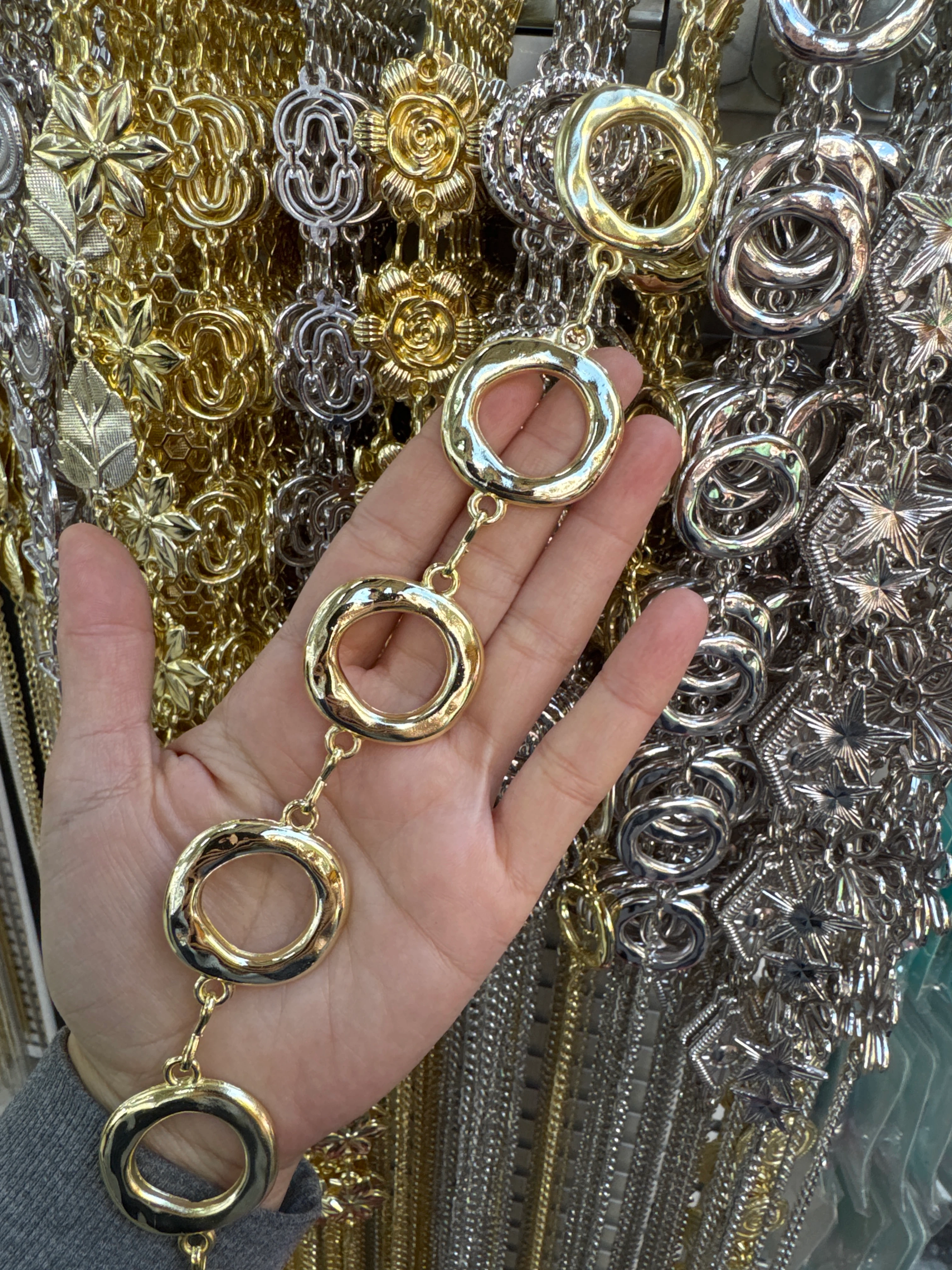 Halka Altın Renk Kemer