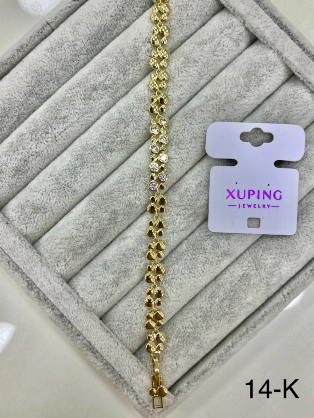 Xuping 14K Topcuklu Bileklik