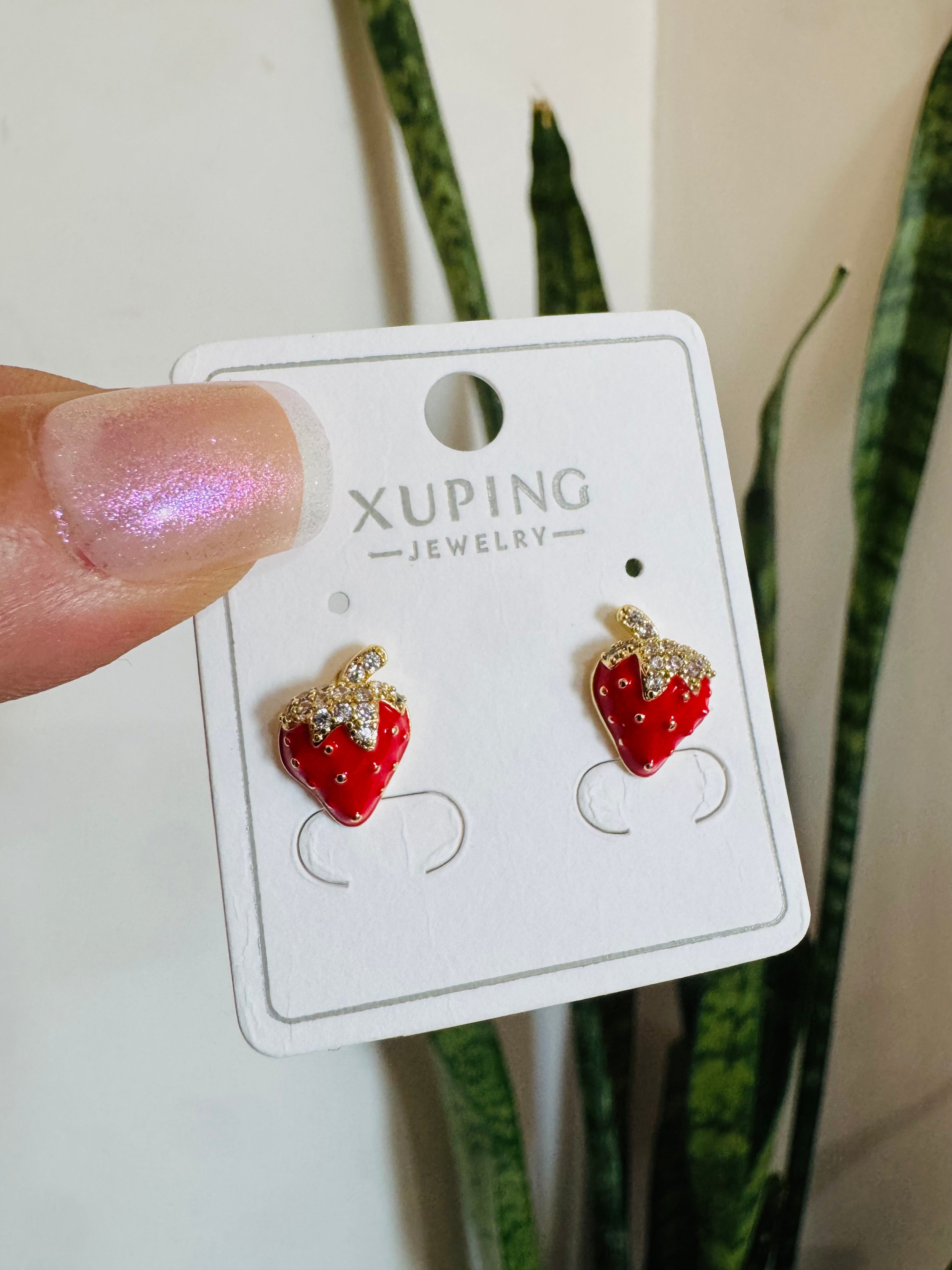Xuping çilek küpe