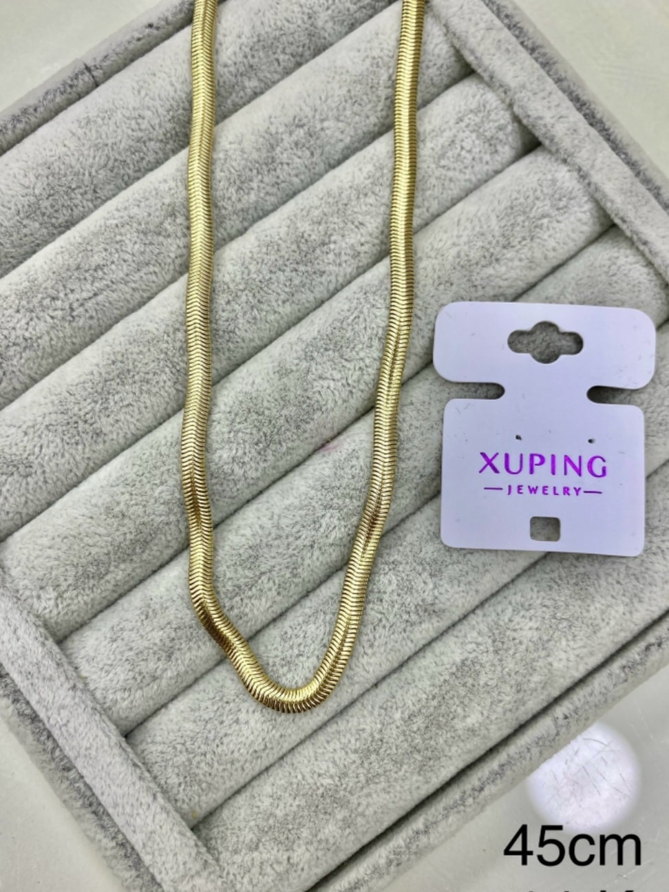 Xuping 14K Yılan Zincir Kolye