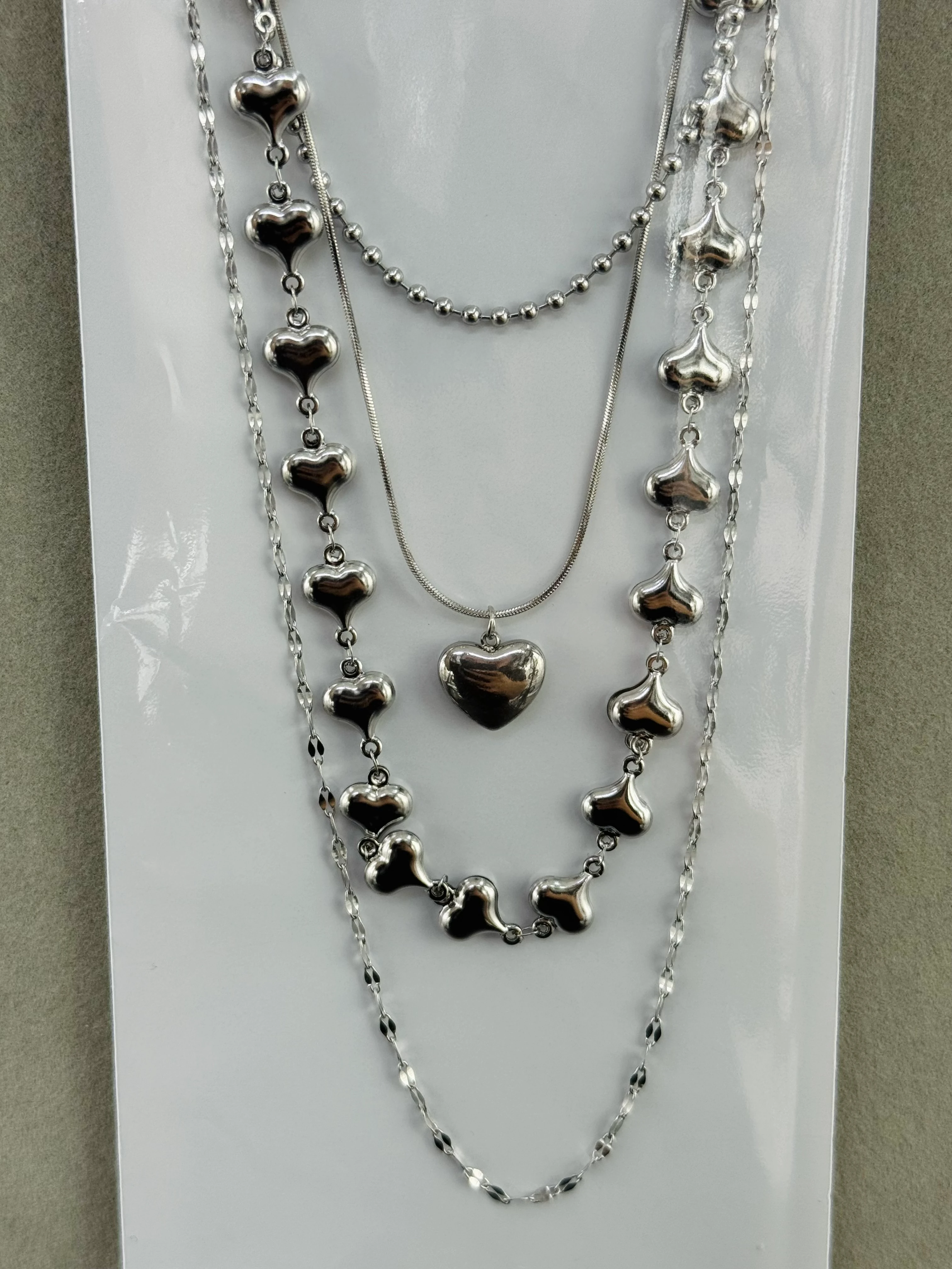 Çelik 4lü Küpe Seti