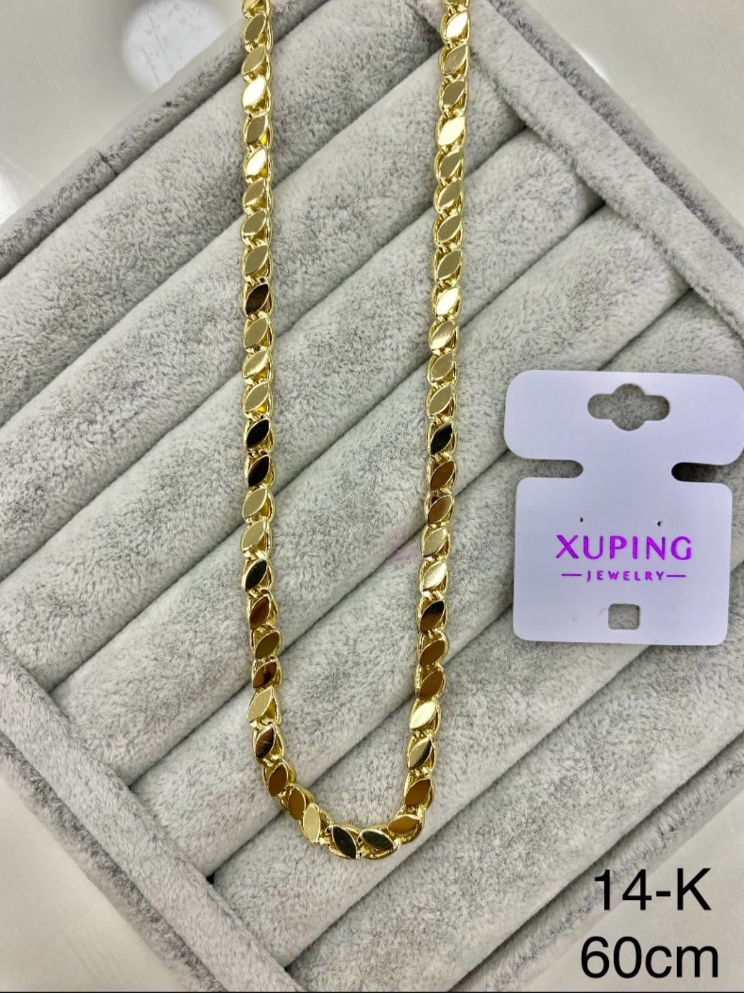Xuping 14K Altın Kaplama Arpa Kolye