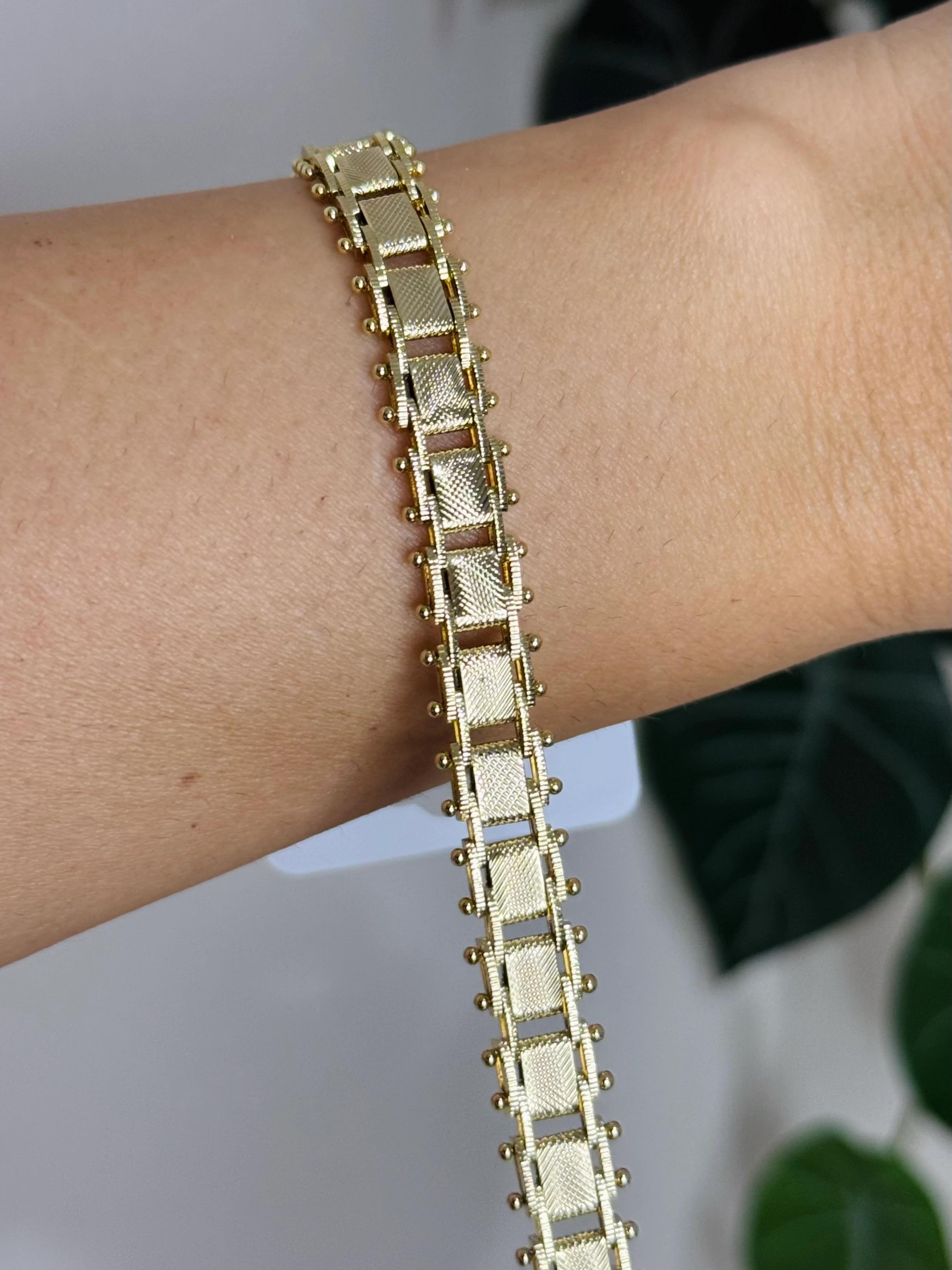 Xuping 14K Halat Model Bileklik