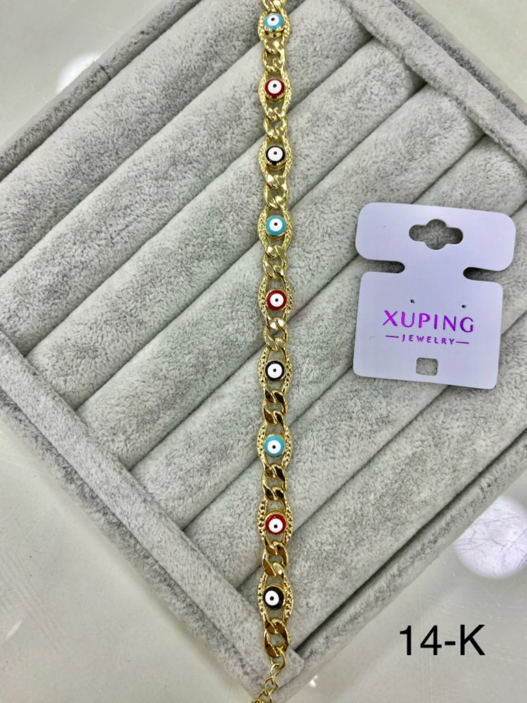 Xuping 14K Nazar Boncuklu Bileklik