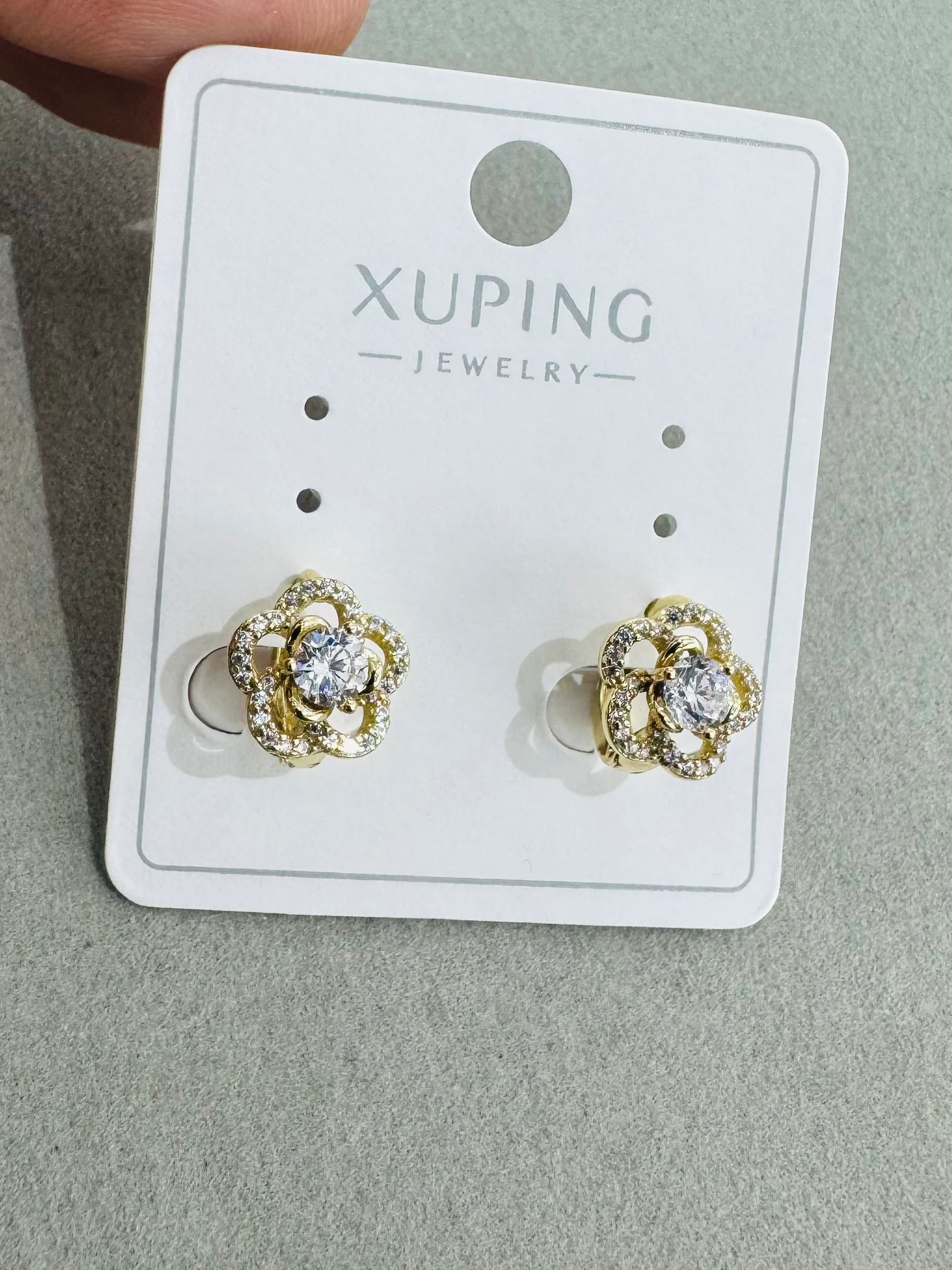 Xuping 14K Gül Küpe
