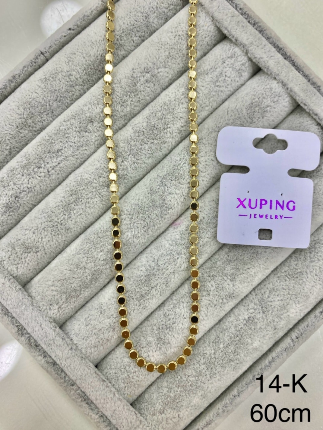 Xuping 14K Pul Kolye 60cm