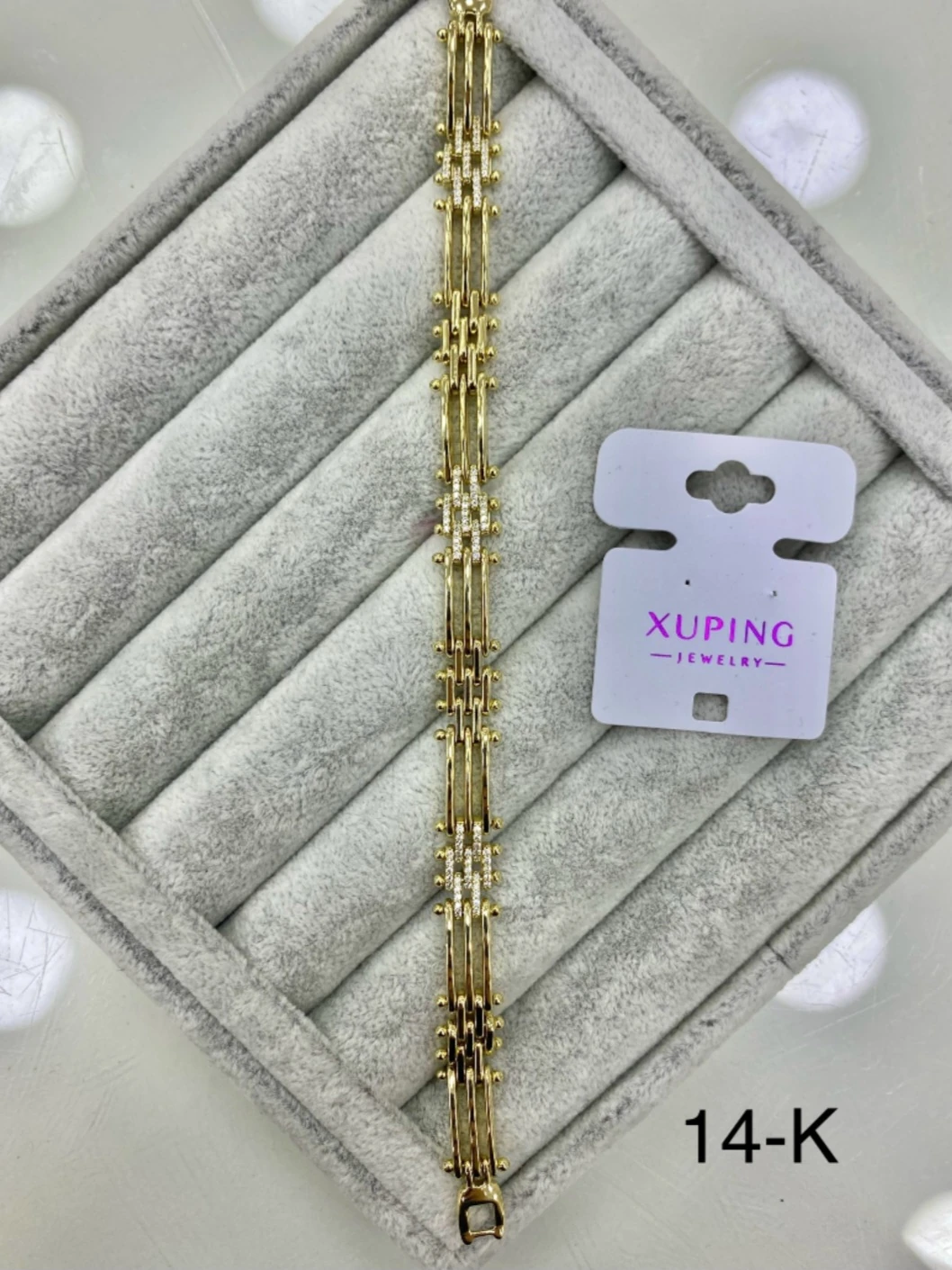 Xuping 14K Çubuk Bileklik